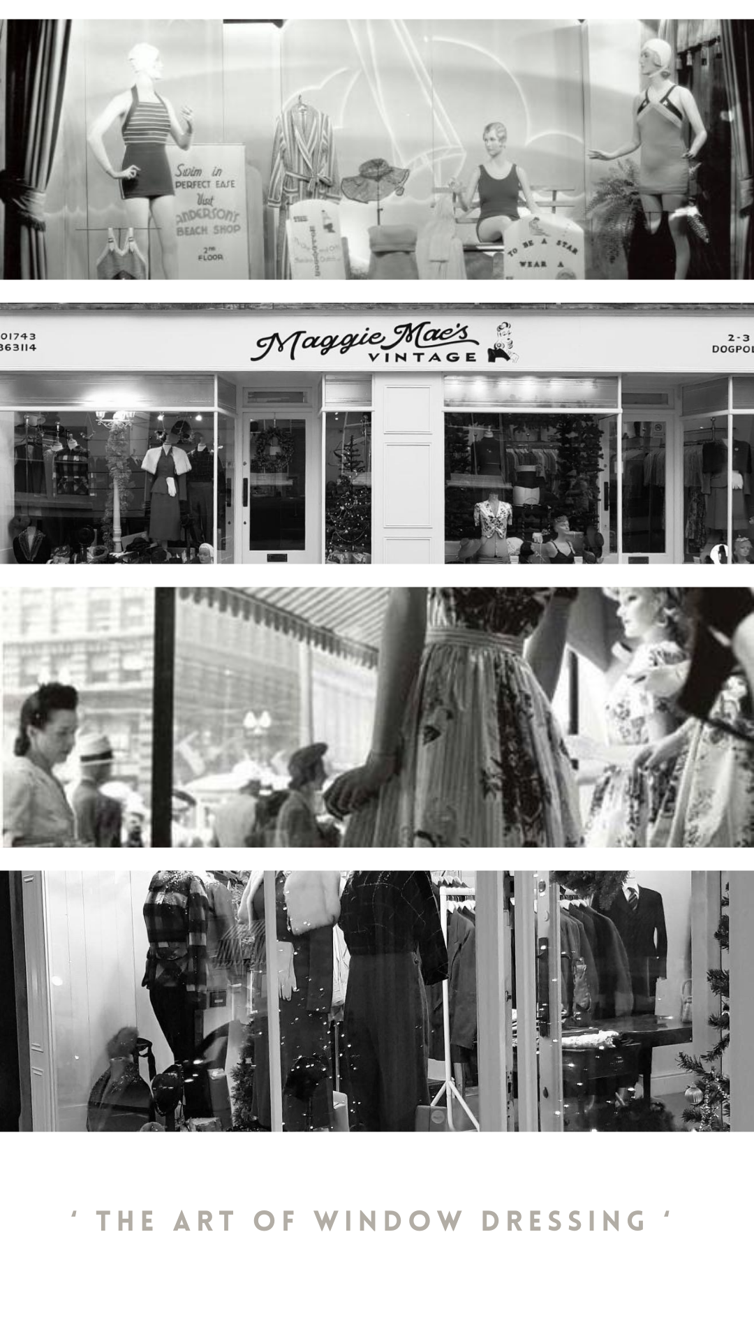 ‘The Art of Window Dressing‘