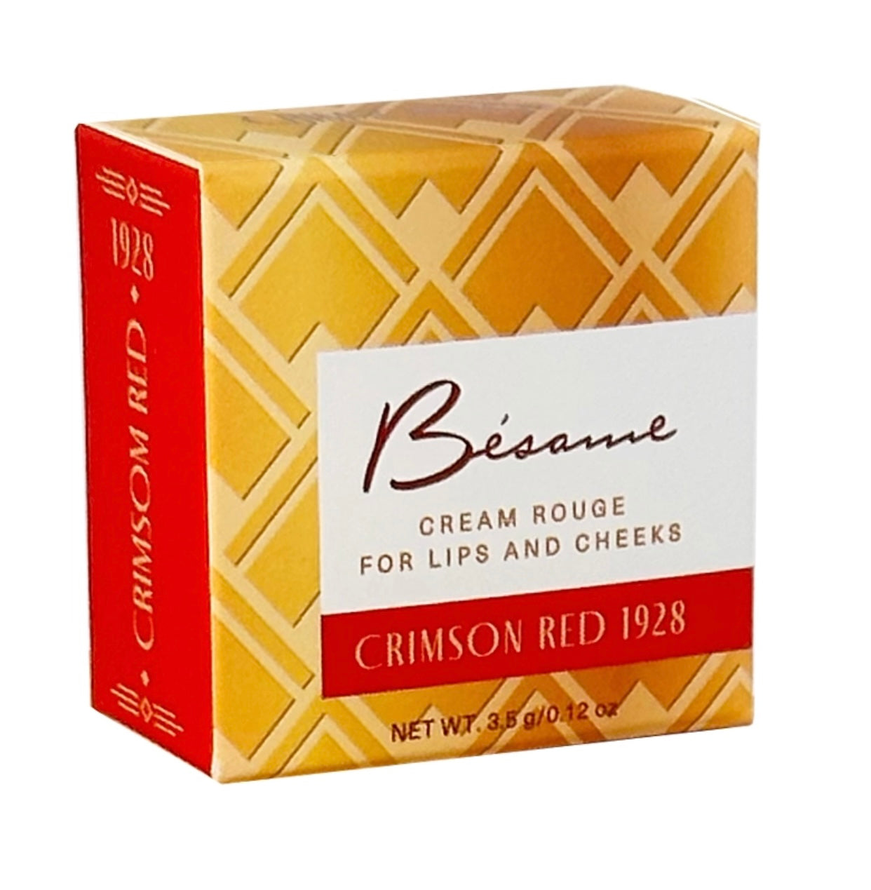 Besame Cosmetics - Cream Rouge in Crimson Red