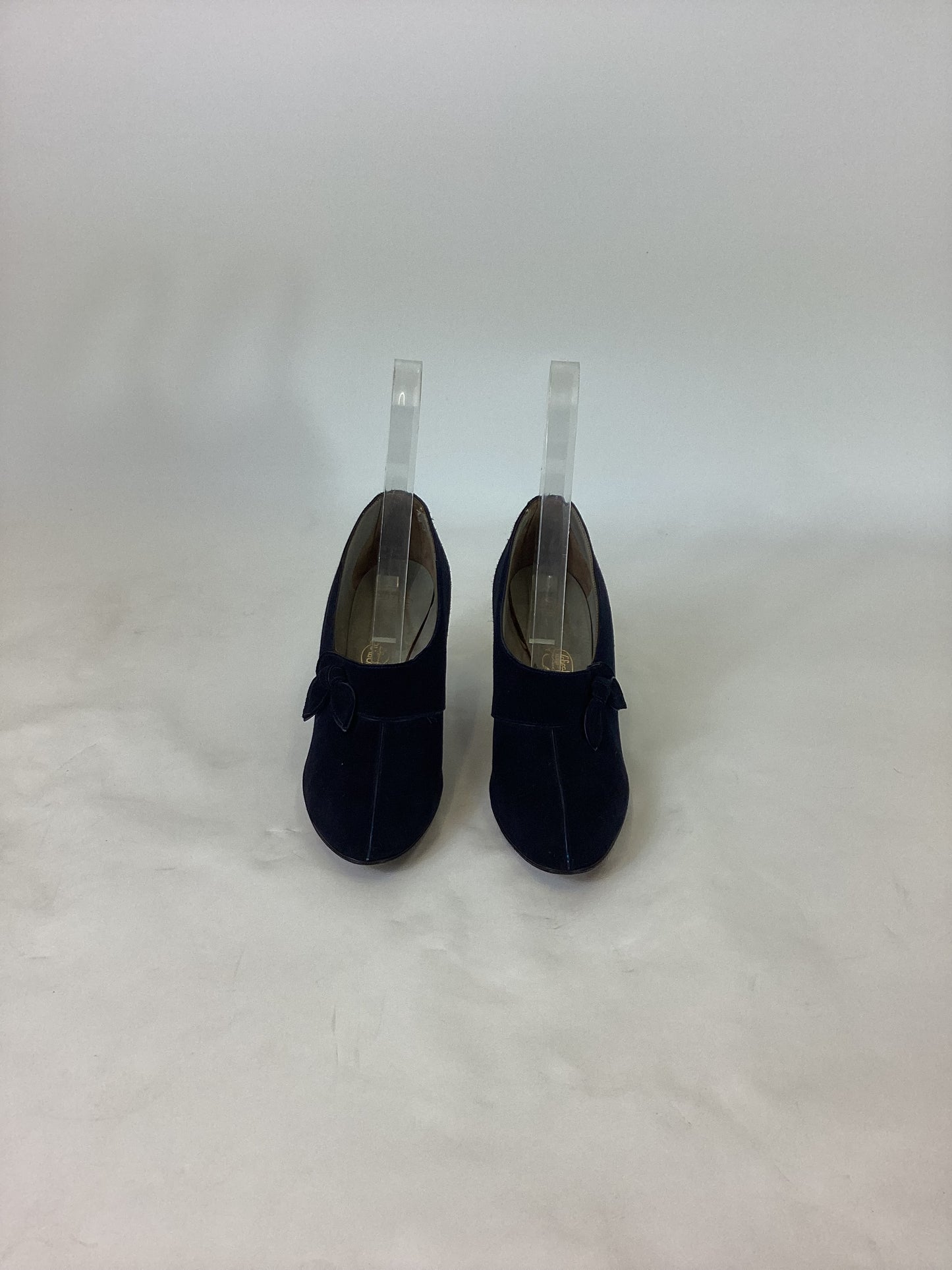 Original Amazing 1940’s suede shoes - Navy
