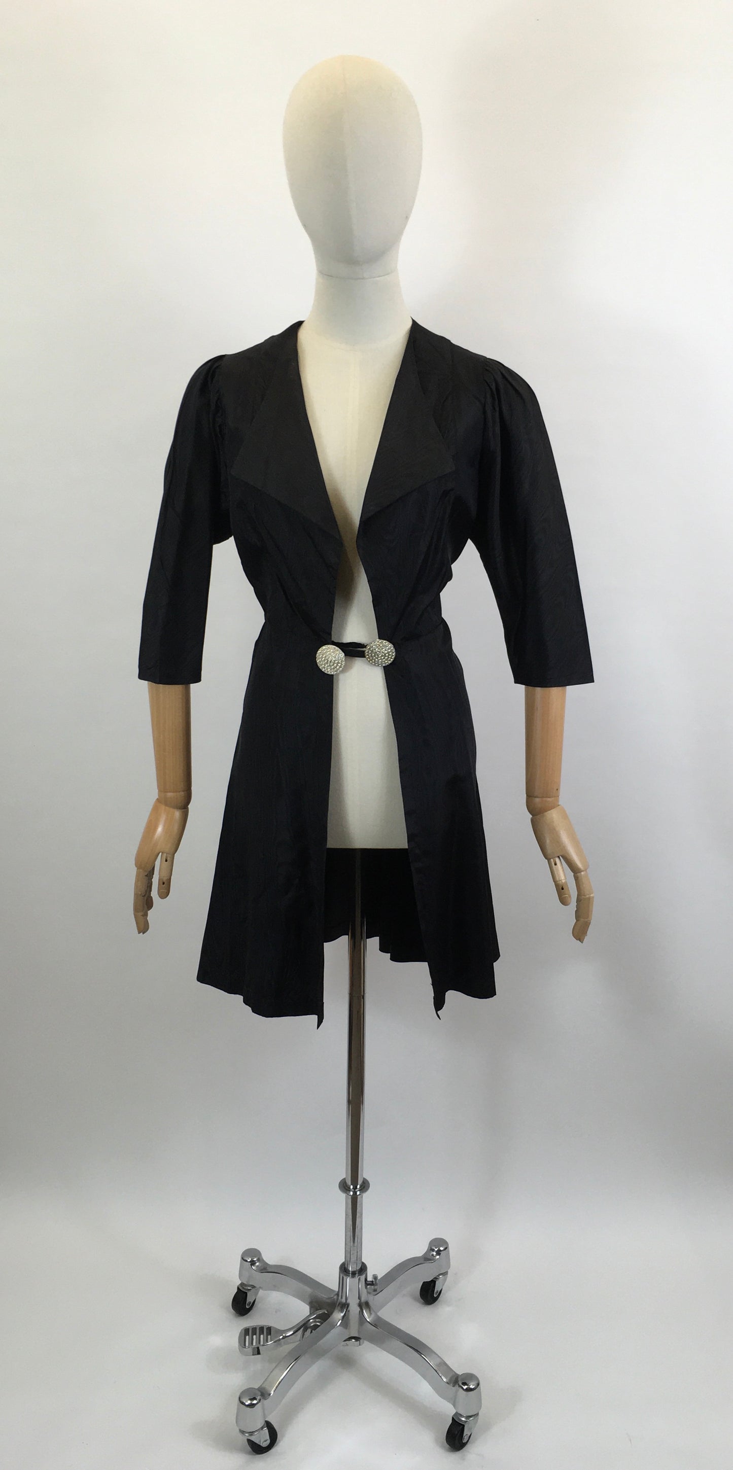 Original 1940’s Cocktail Jacket - Black