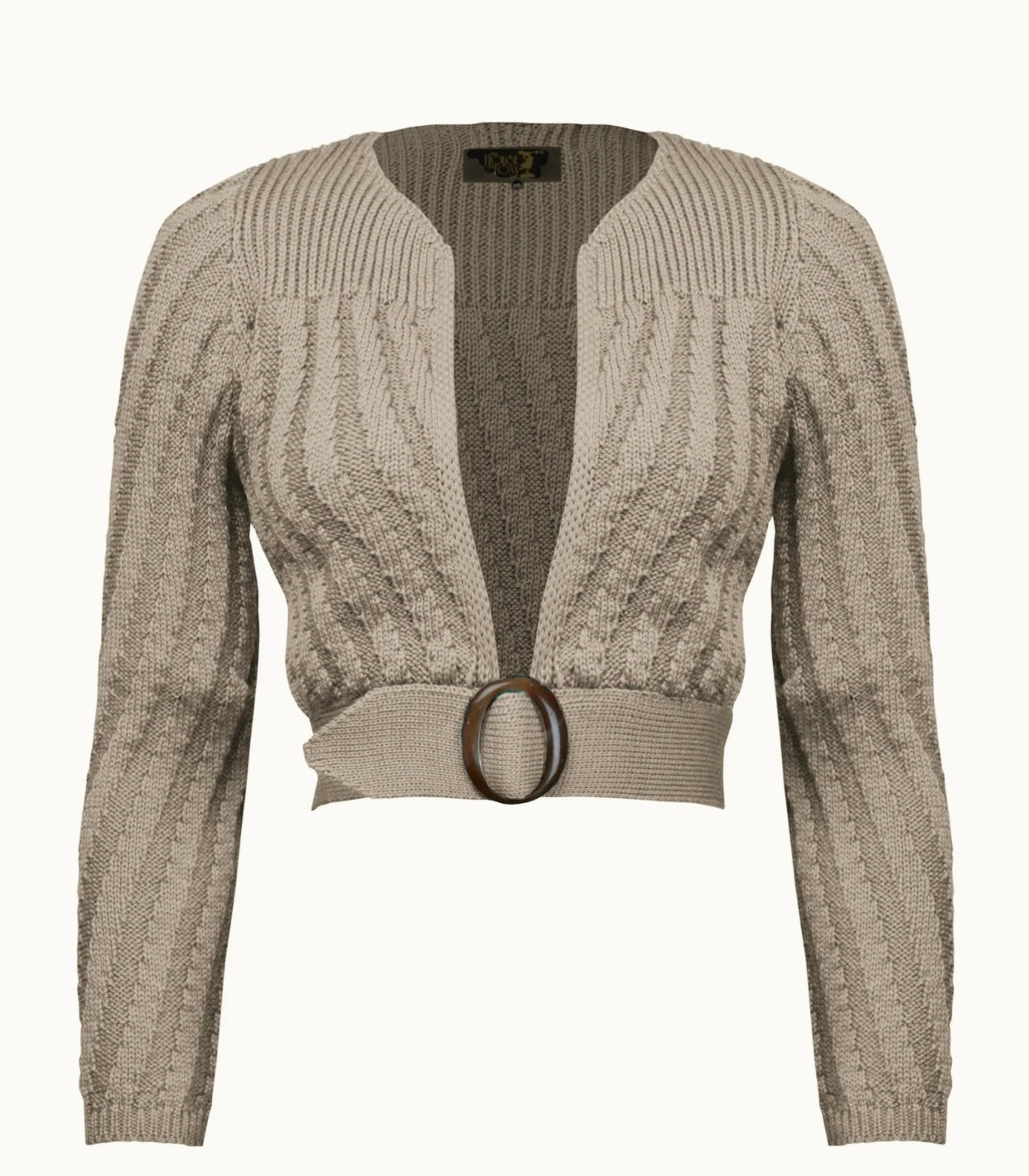 House Of Foxy Reproduction Datemaker Cardigan in Pearl