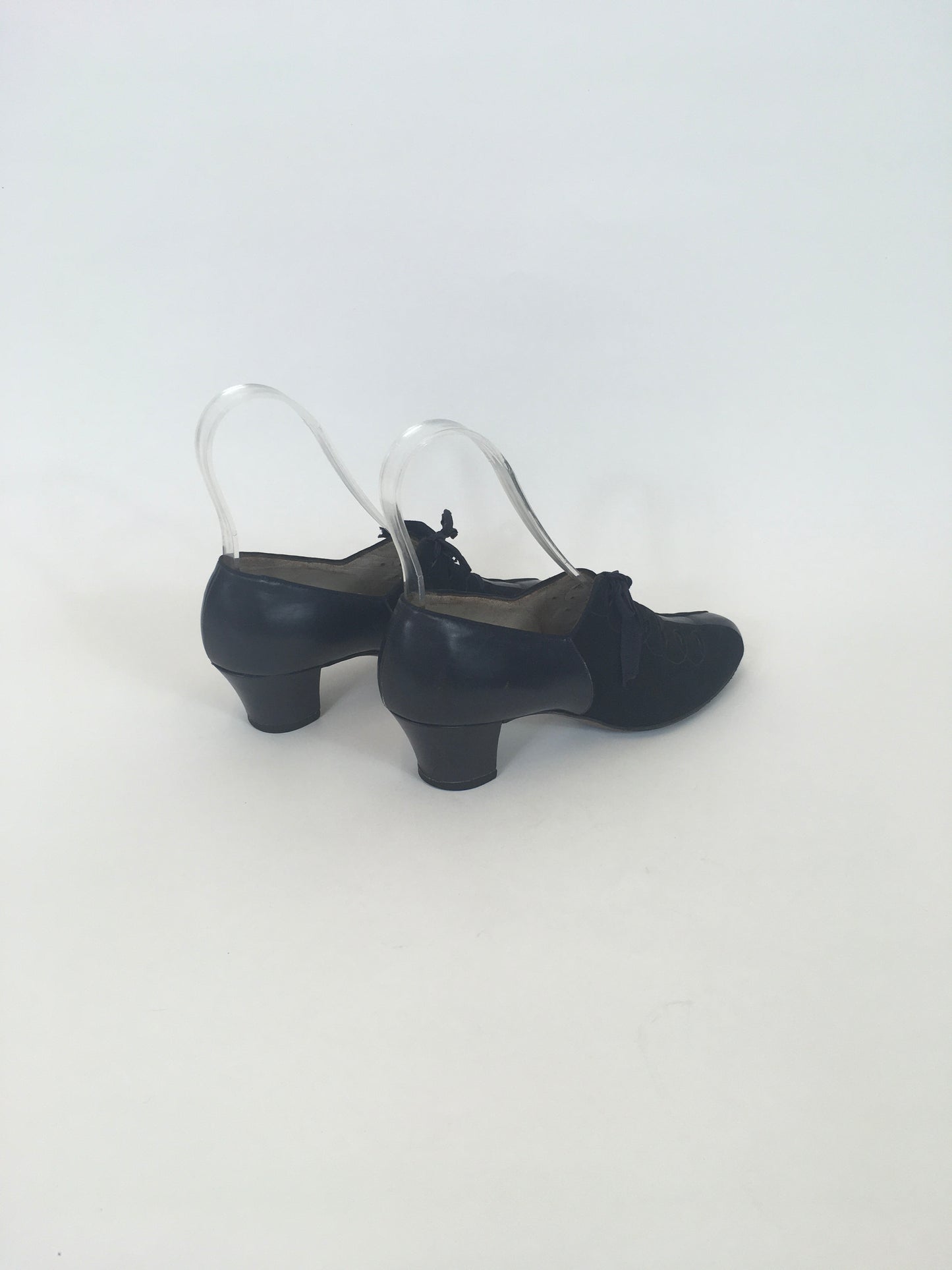 Original CC41 40’s Spectacular Lace up Shoes - Navy Suede & Leather