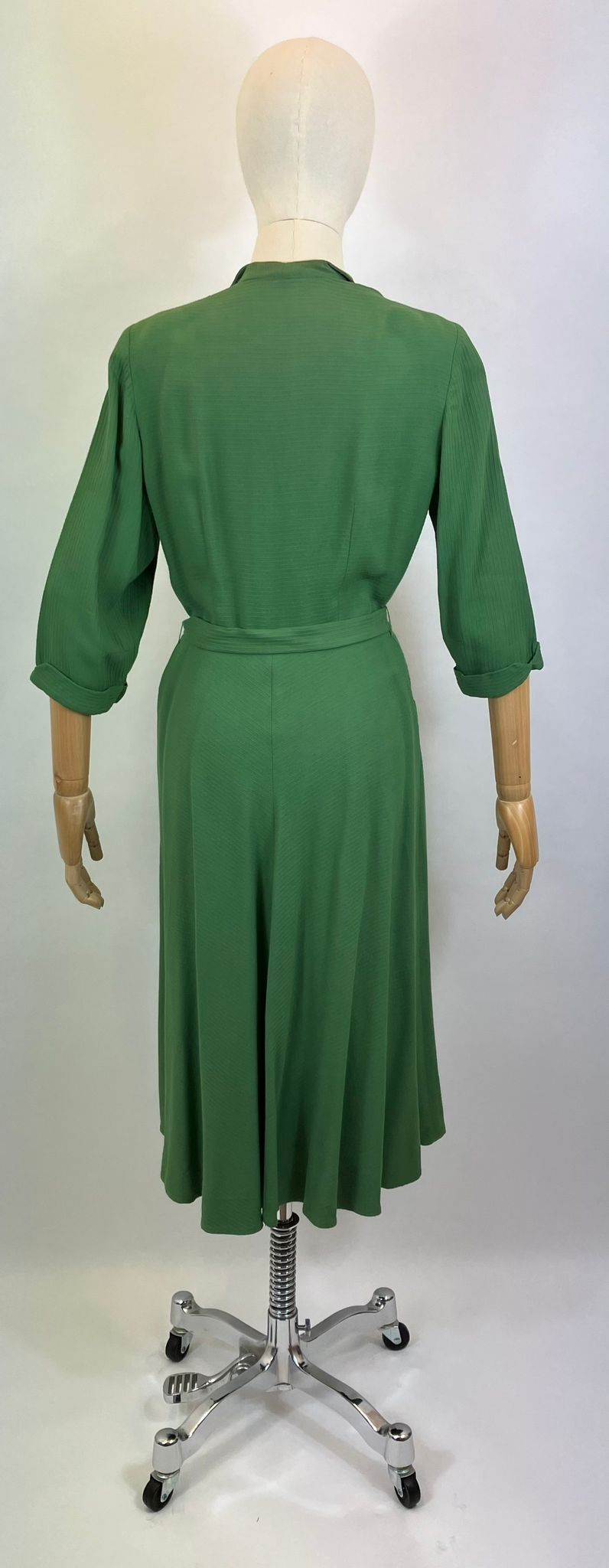Original 1940’s Fabulous Dress - Emerald Green
