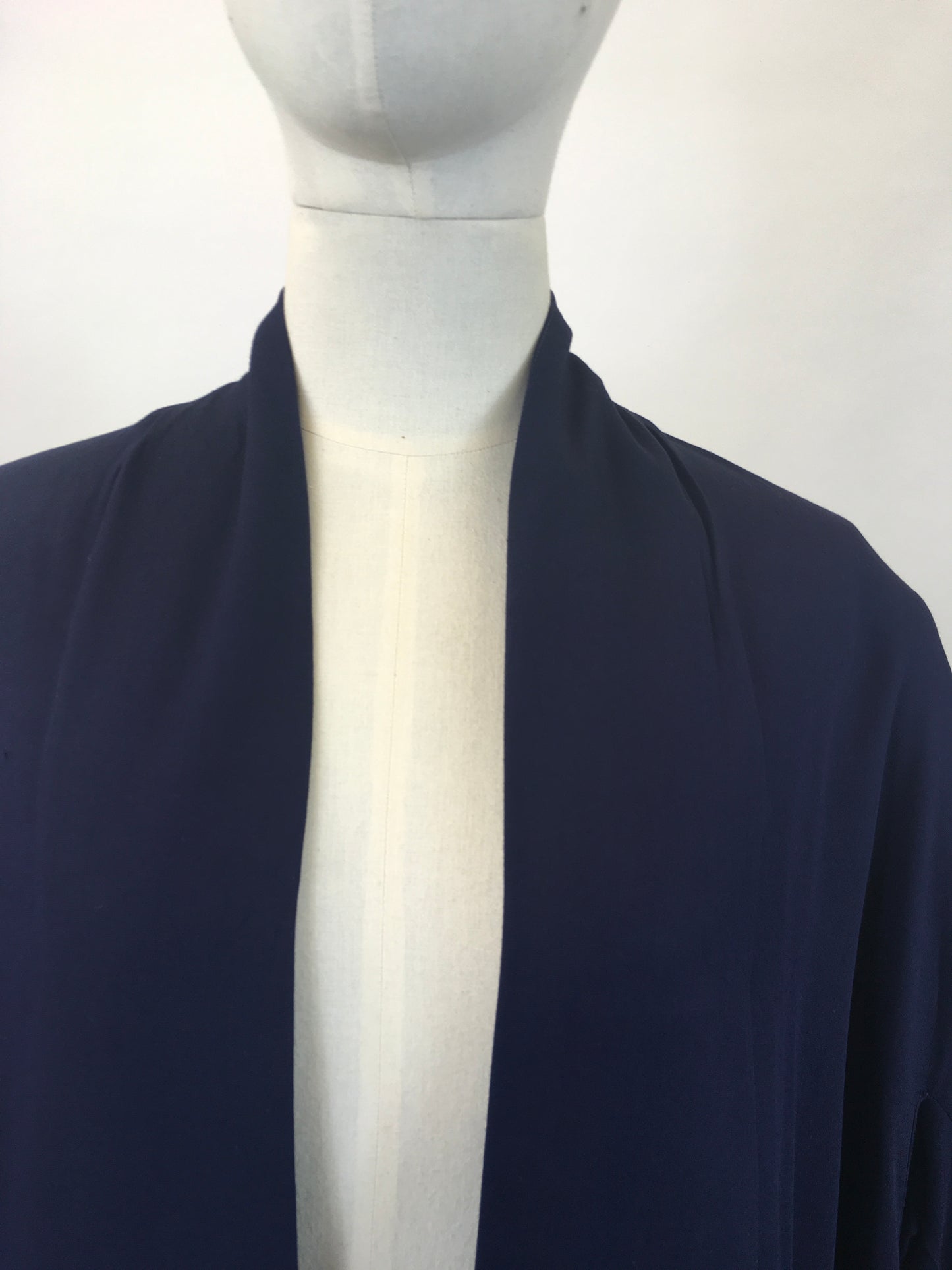 Original Early 1950’s Darling Swing Coat - In A Divine Royal Navy