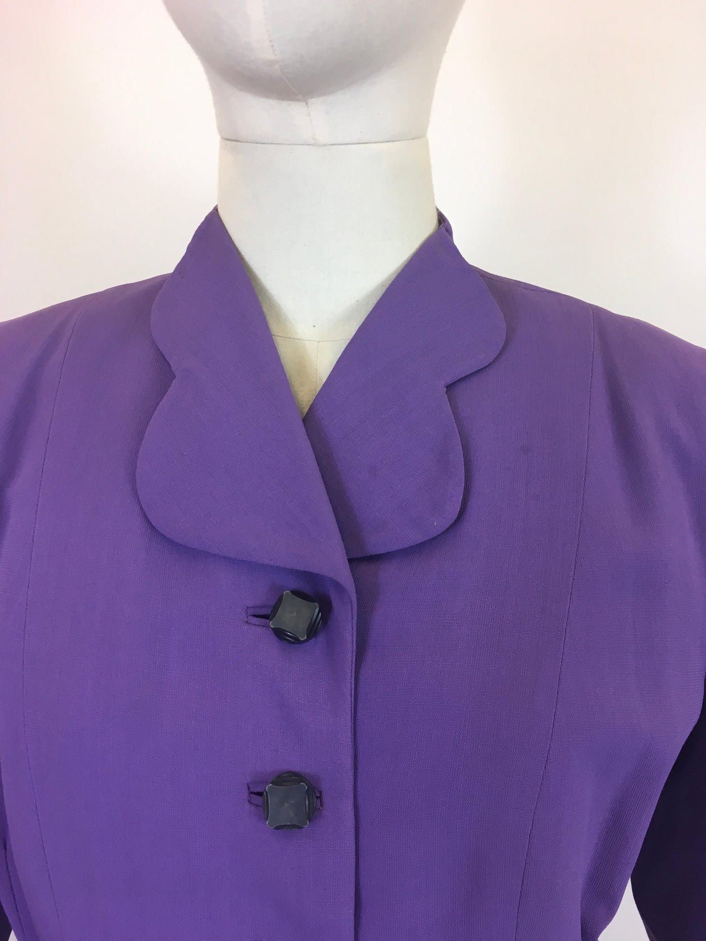 Original Divine 1940’s 2pc suit - Cadbury Purple