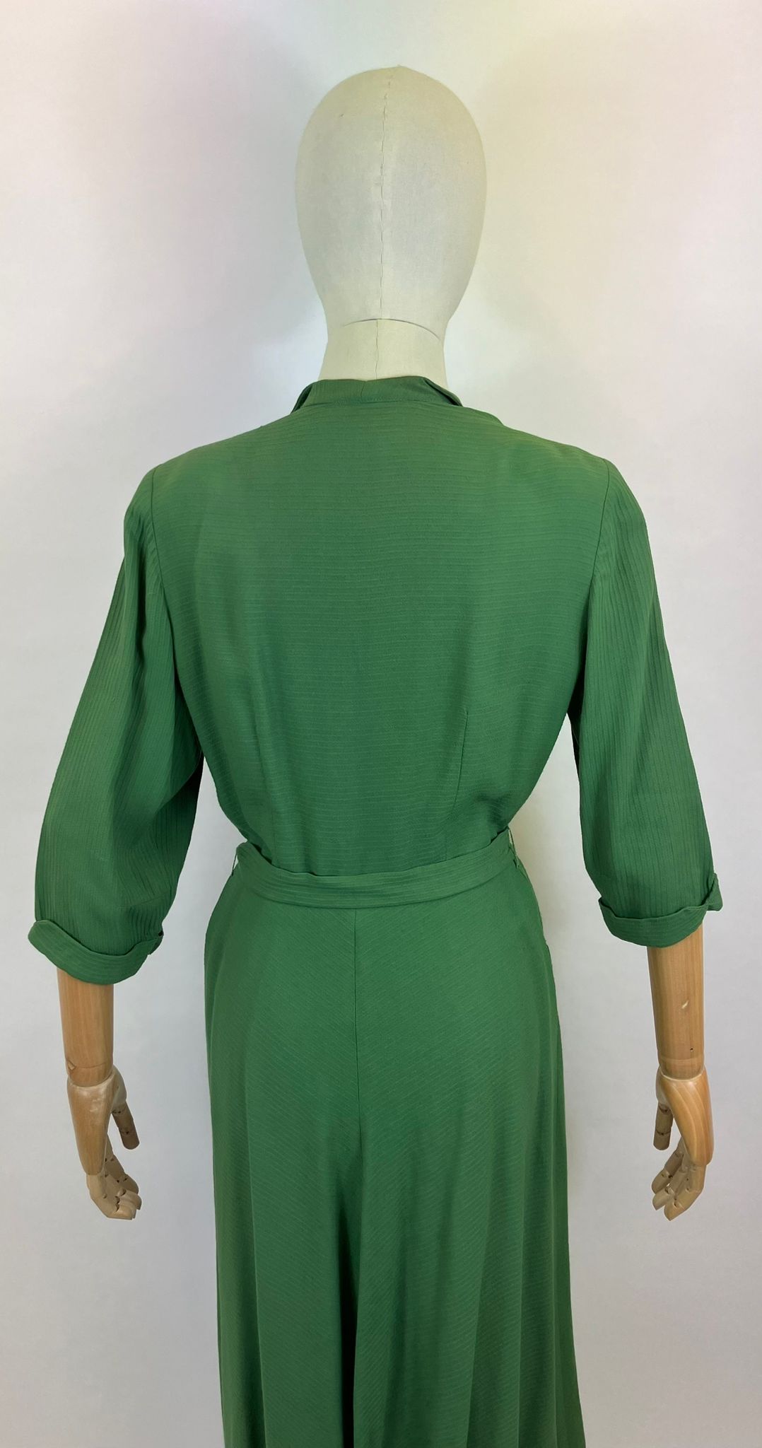 Original 1940’s Fabulous Dress - Emerald Green