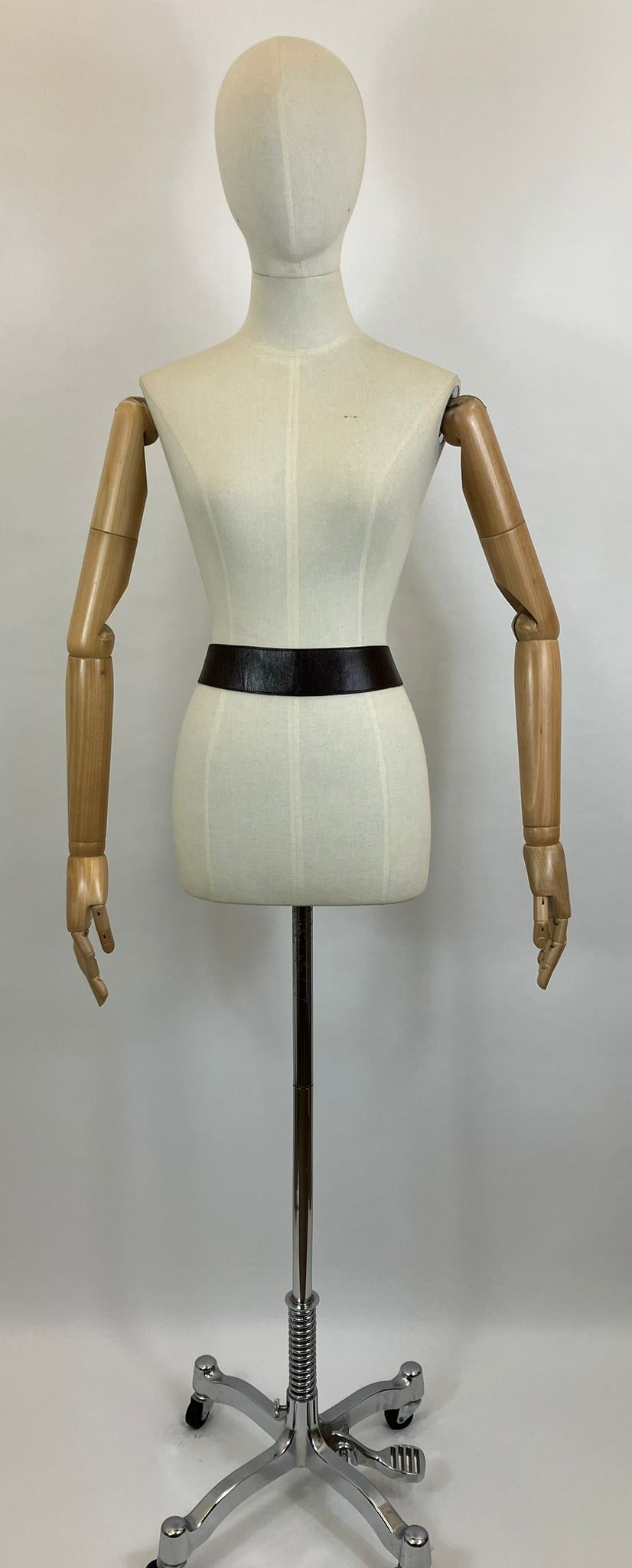 Original 1940’s Leather Belt - Dark Brown