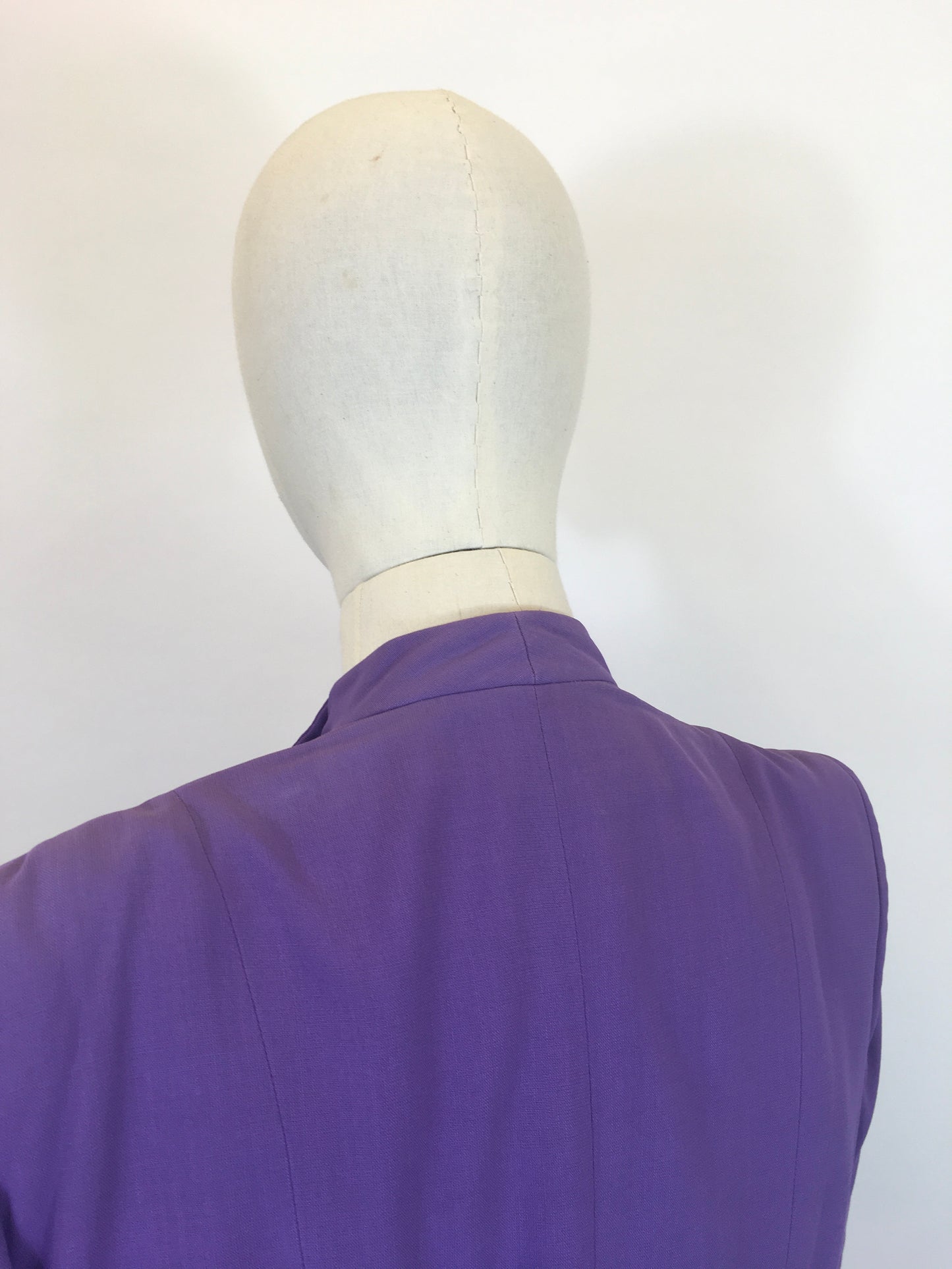 Original Divine 1940’s 2pc suit - Cadbury Purple