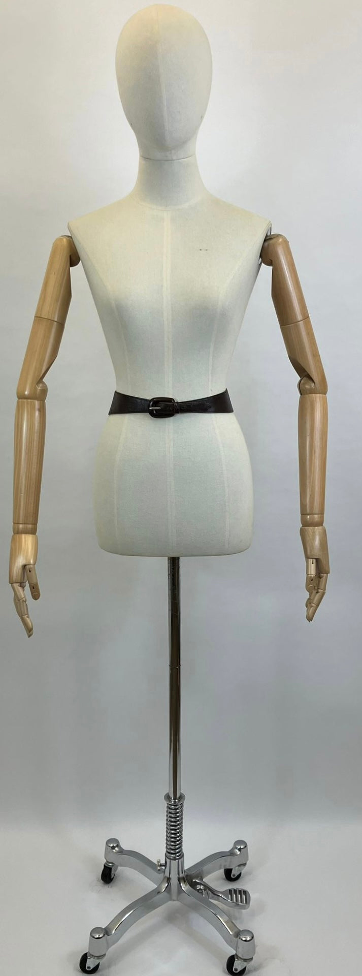 Original 1940’s Leather Belt - Dark Brown