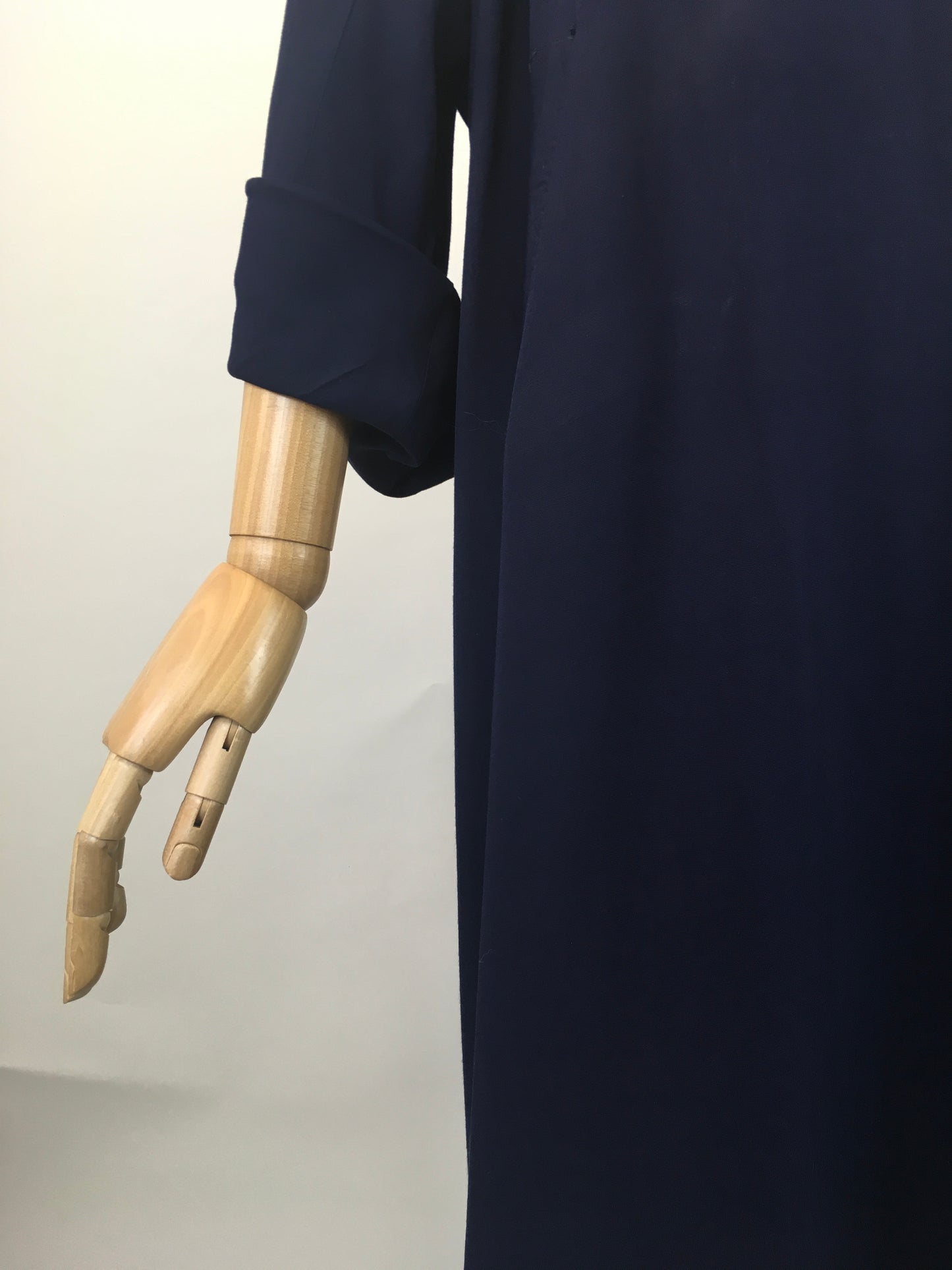 Original Early 1950’s Darling Swing Coat - In A Divine Royal Navy