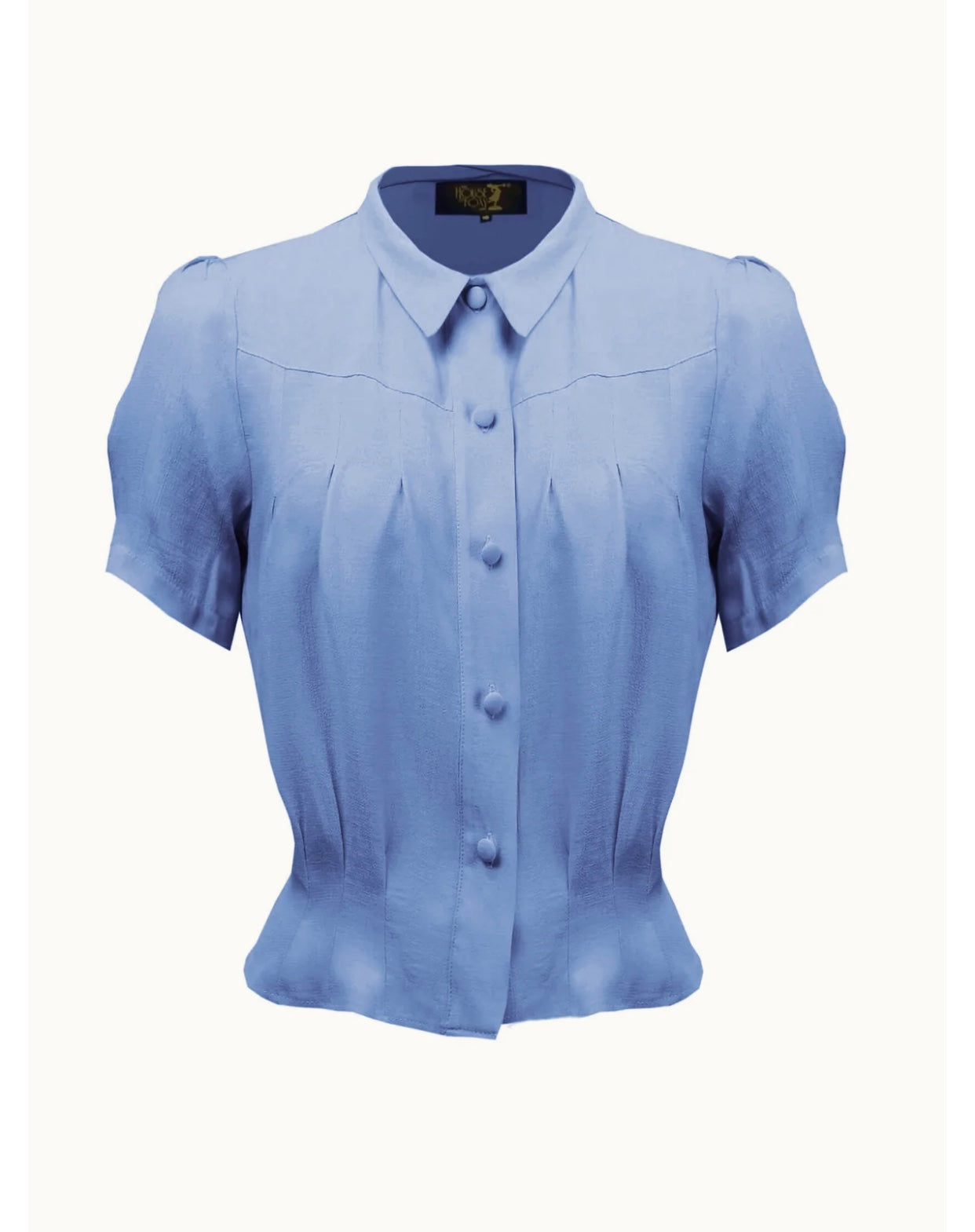 House of Foxy Reproduction Bonnie Blouse in Lilac