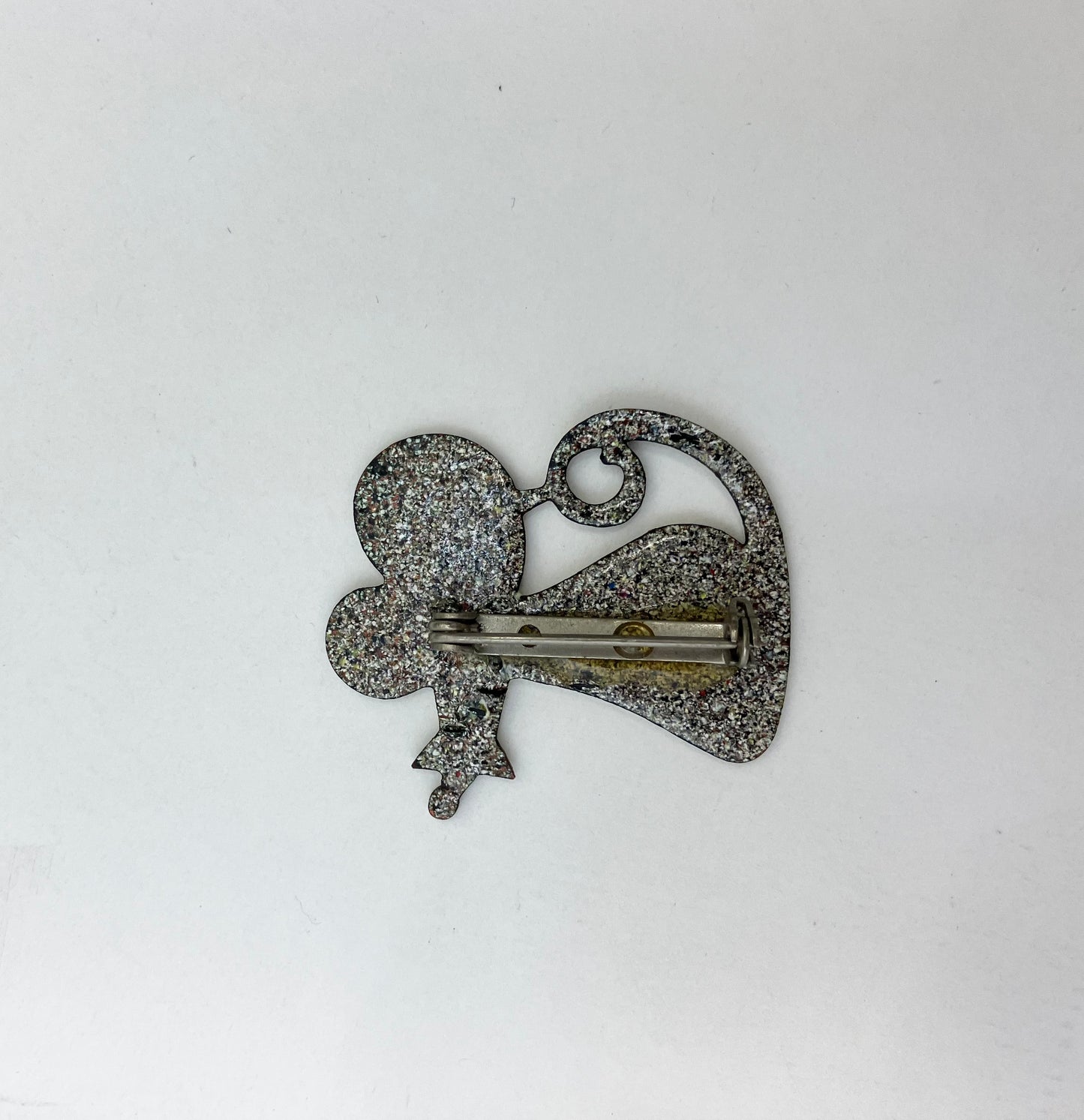 Original Novelty Enamel Mouse Brooch - multicolour