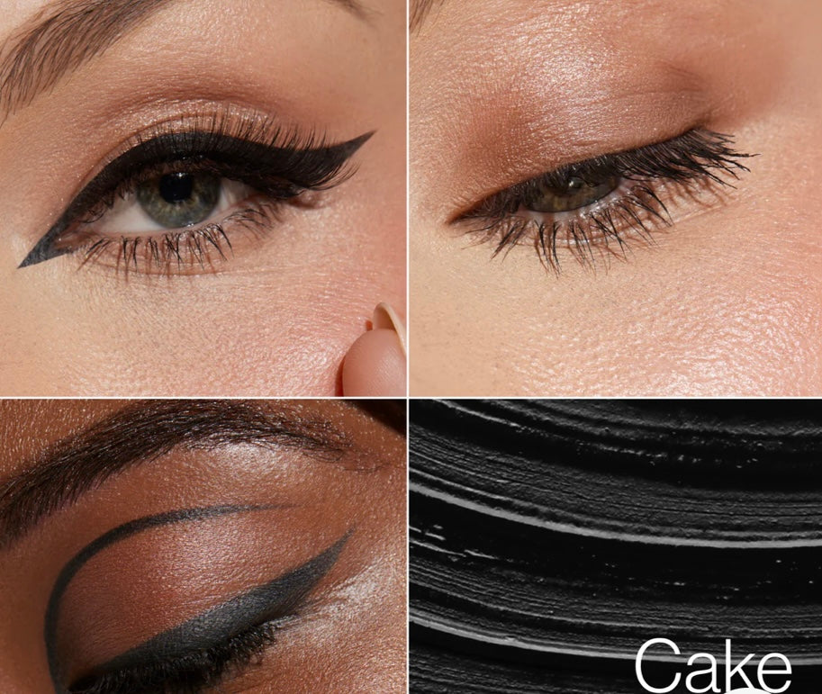 Besame Cosmetics - Slim Cake Refillable Mascara in Black