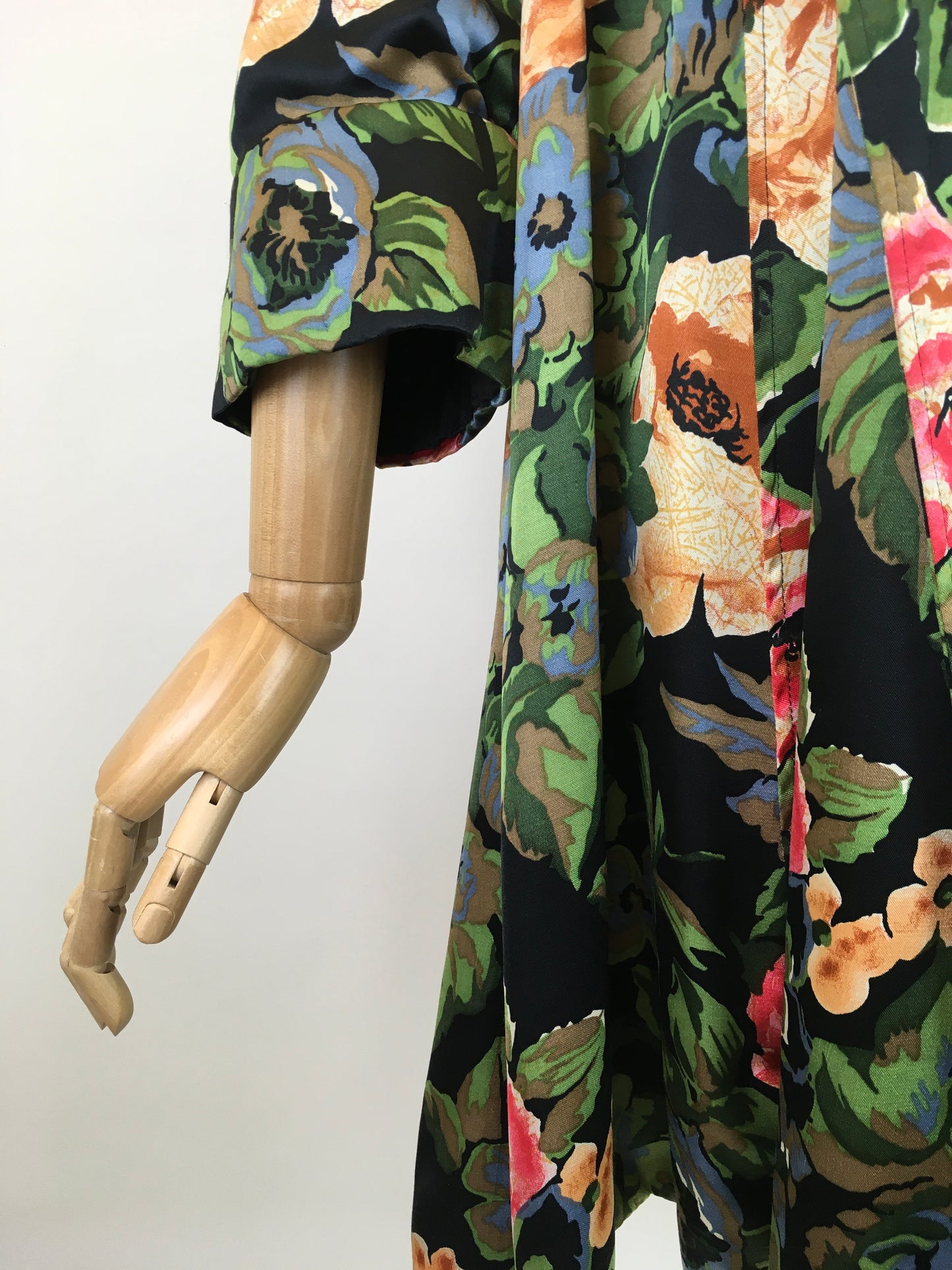 Original 1950’s SENSATIONAL ‘ Peter French’ Swagger Jacket - In Floral Bloom