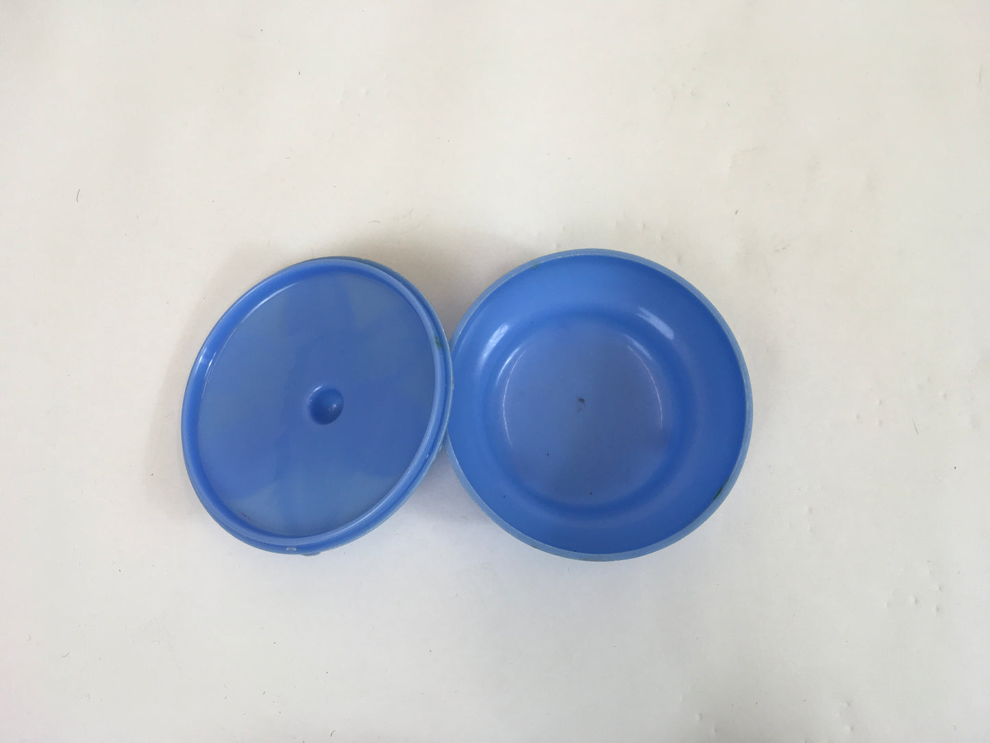 Original 1950's Darling Vanity Trinket Box - In Powder Blue