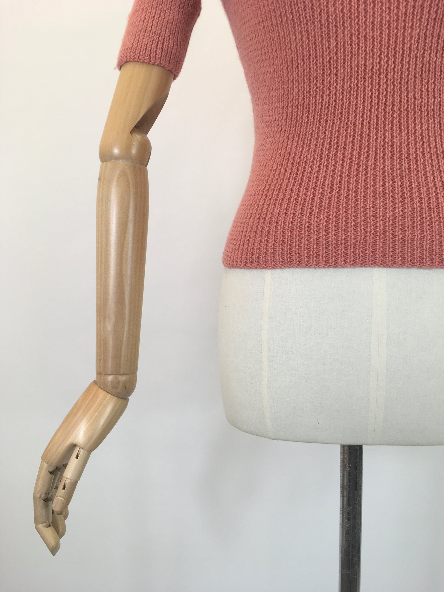 Recently Handknitted By ' Linda Boddison' - Original 1940's Reproduction Knitwear