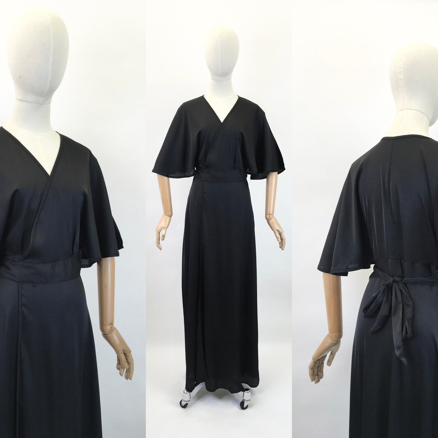 What Katie Did Loungewear Robe - In Black