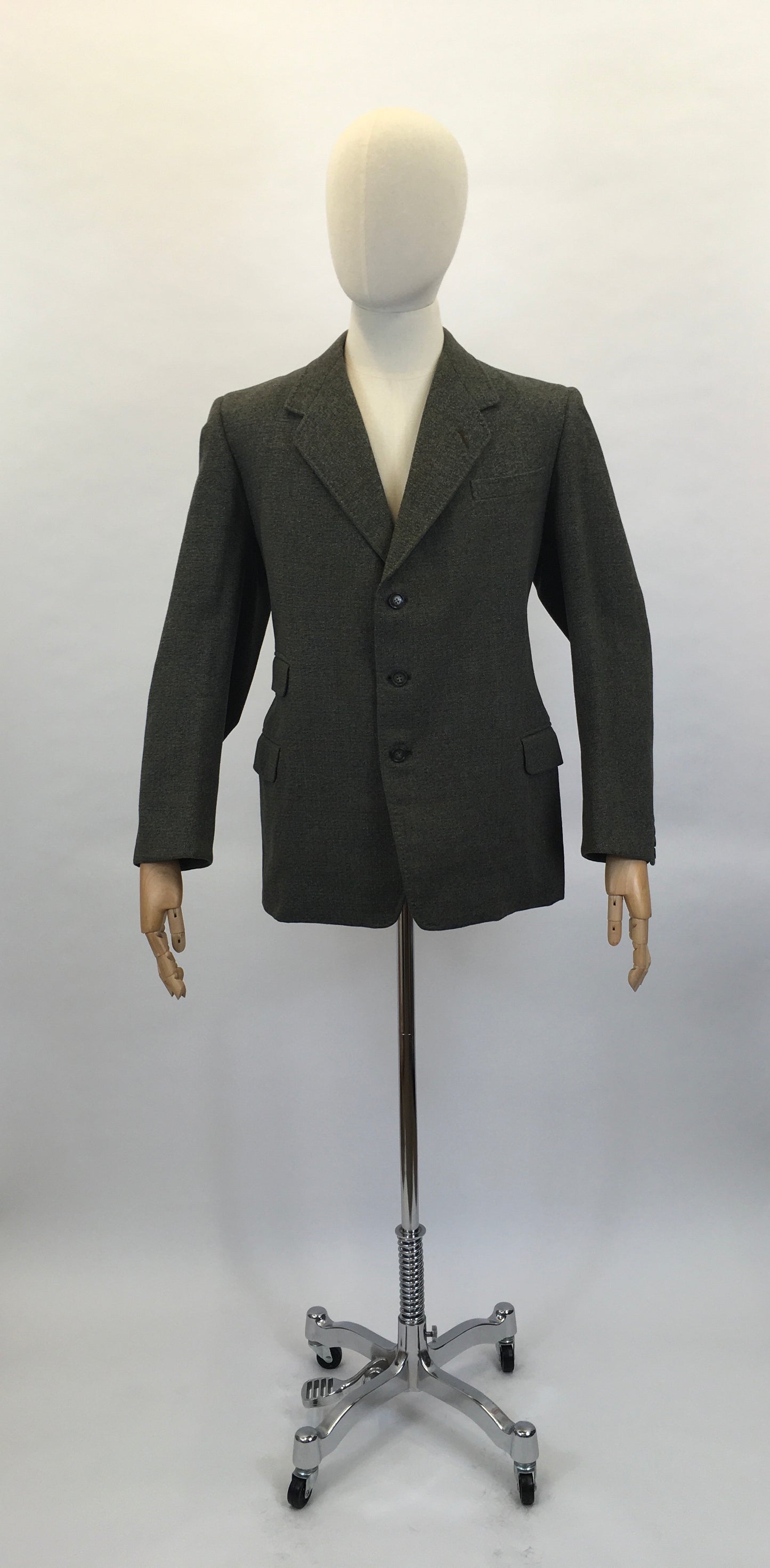 Original Gents ‘ Magee’ Jacket - In Greys, Oranges and Greens