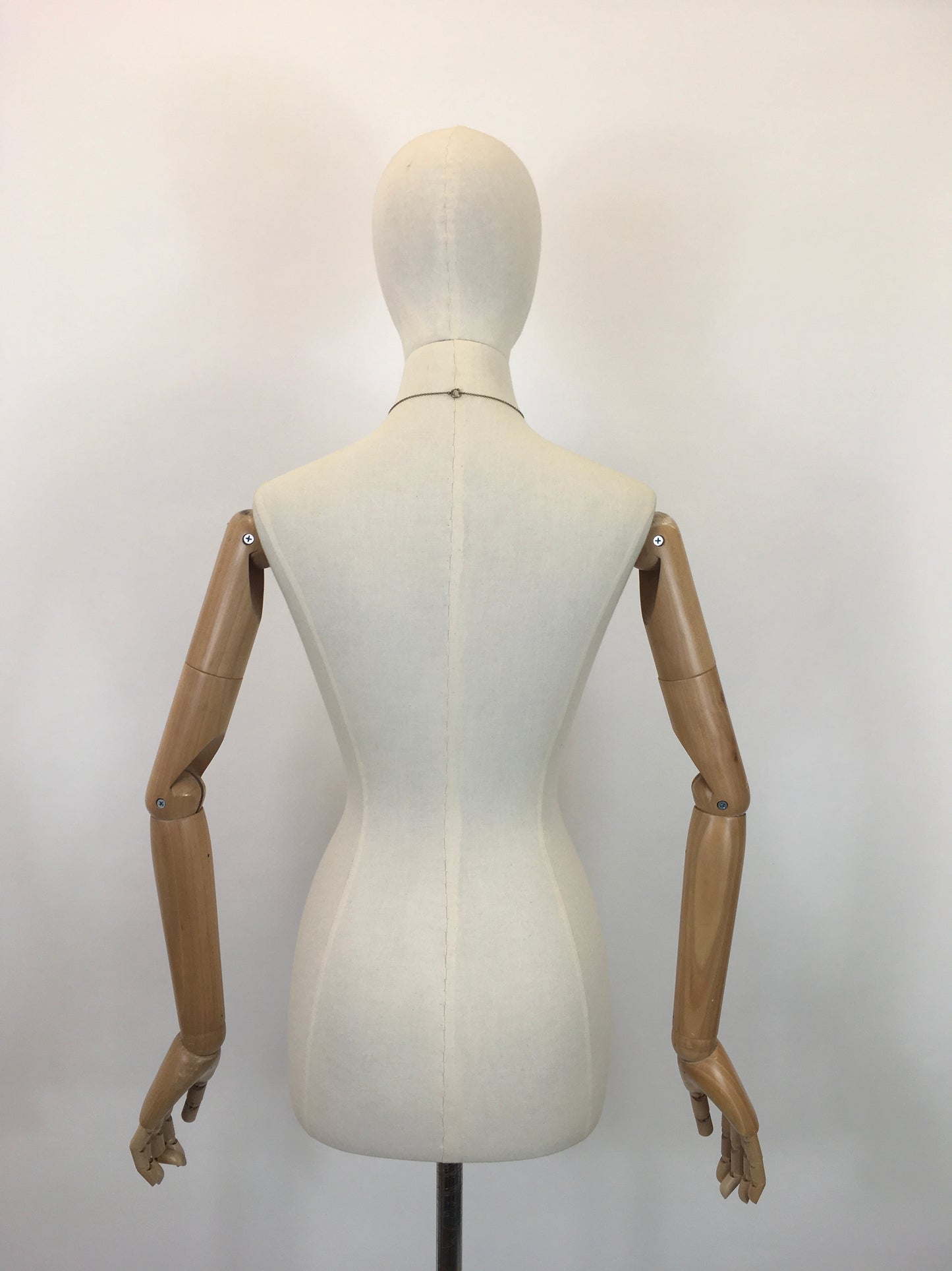 Original 1930’s Art Deco Shaped Necklace - With Jade Green Glass