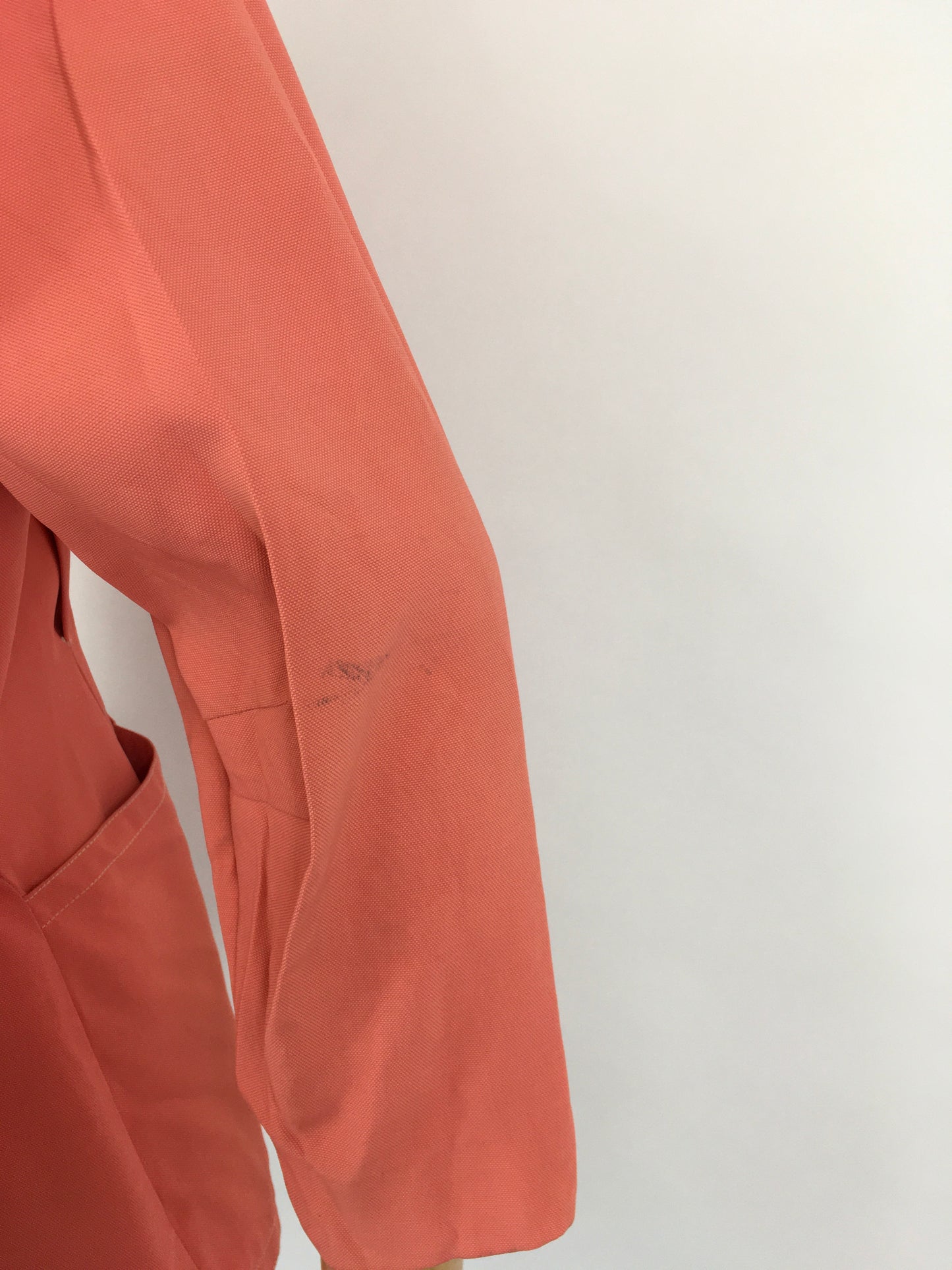 Original 1940s  Summer Jacket With Back Belt Detailing  - In A Fabulous Coral Colour ‘ A Bobby Ann Original’