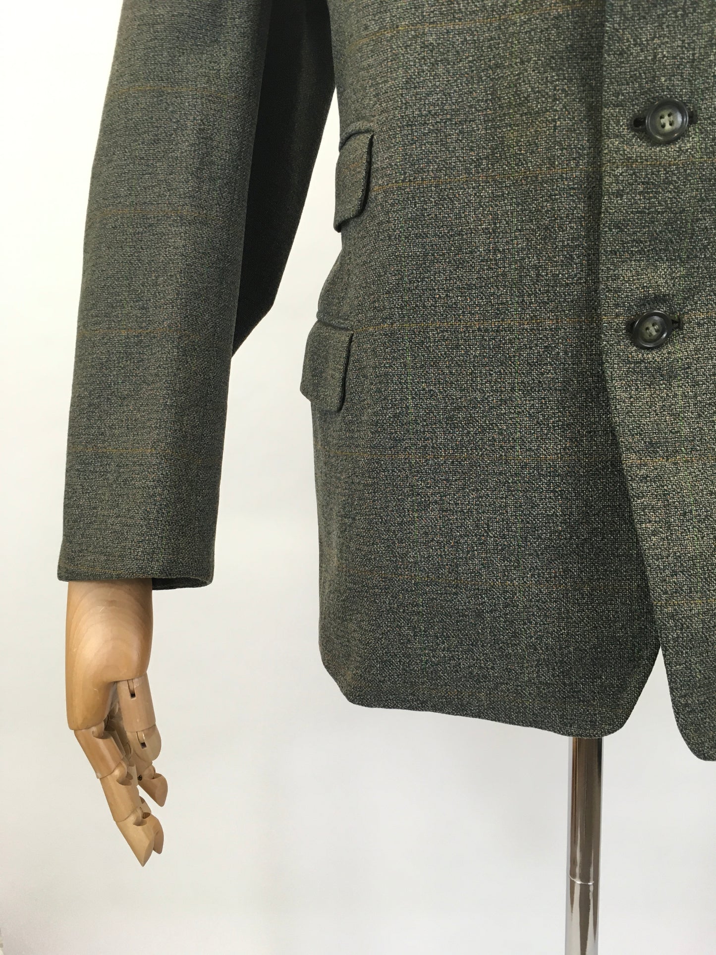 Original Gents ‘ Magee’ Jacket - In Greys, Oranges and Greens