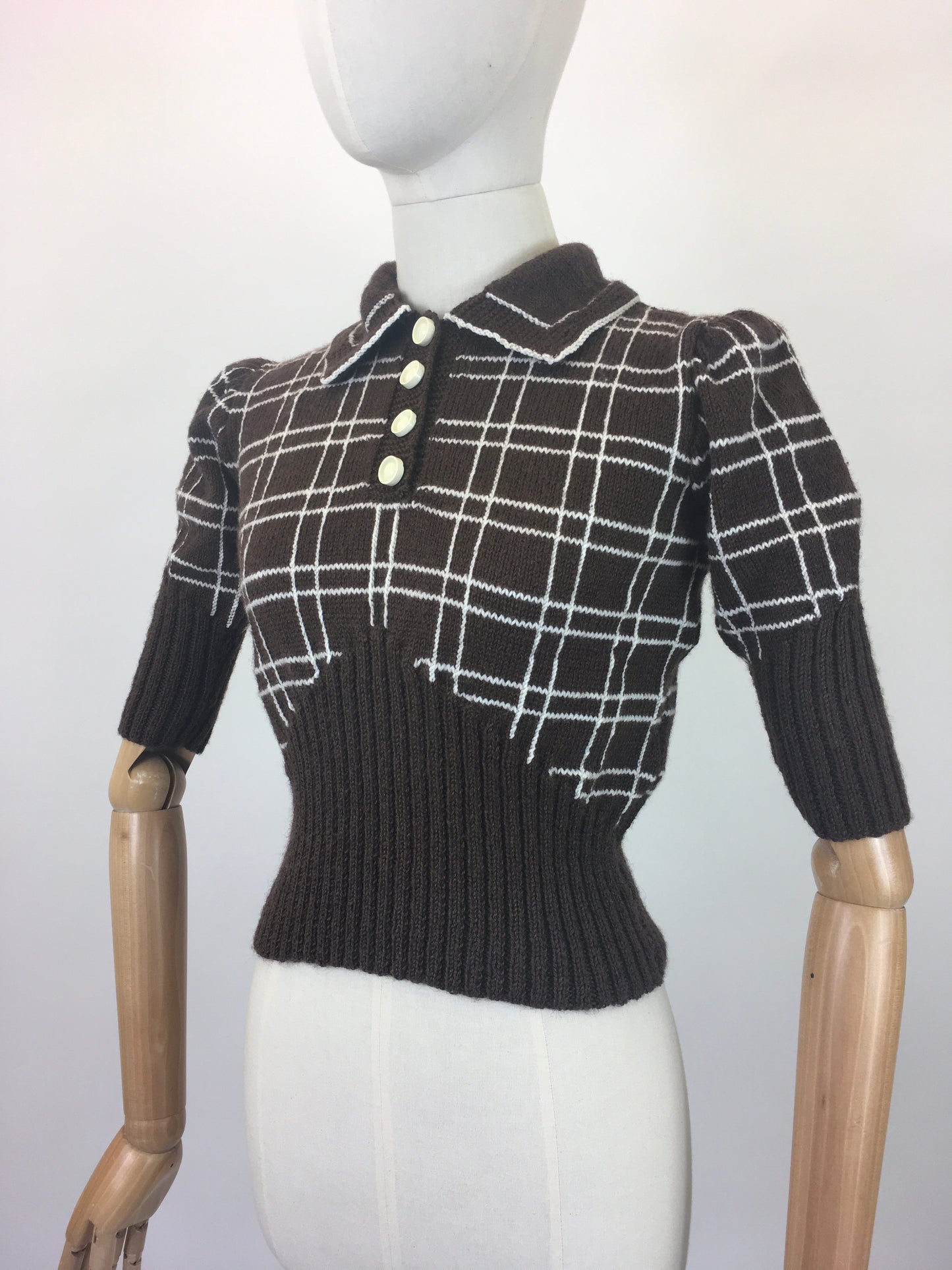 Hand Knit - Original 1940’s Reproduction Knitwear by Linda Boddison
