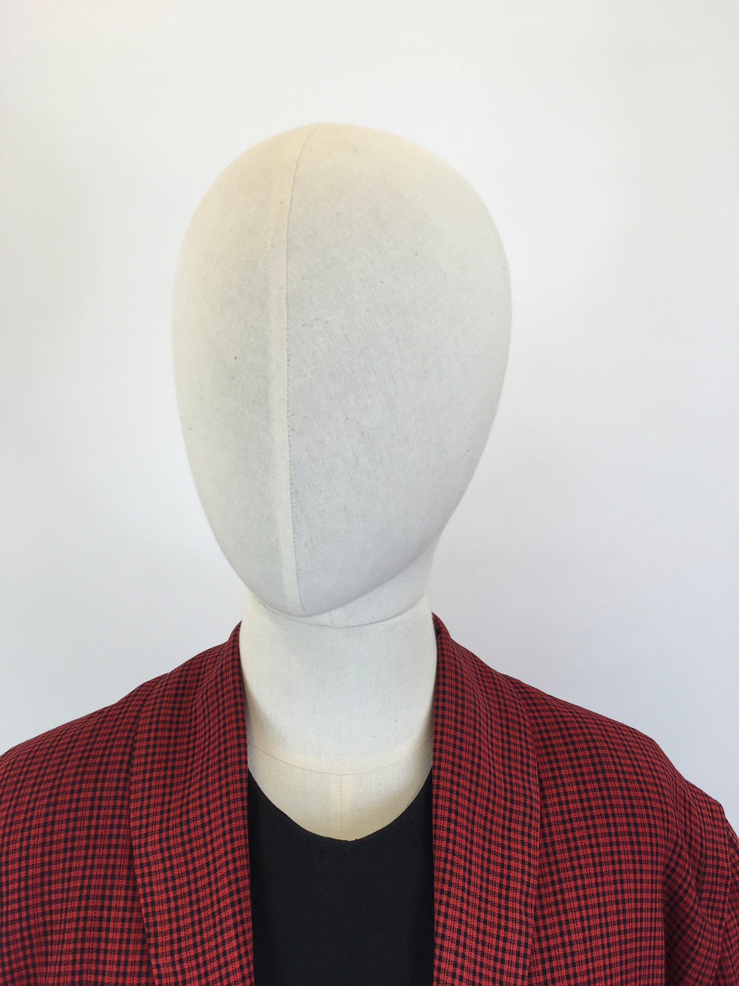 Original Late 1940’s 3 pc Set in Black and Red - By ‘ Leslie Fay ‘