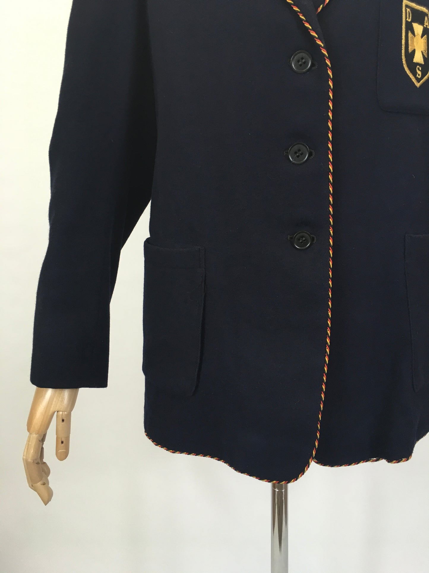 Original School Blazer by ‘ Raymond Barnes’ - Finished With A Braided Trim