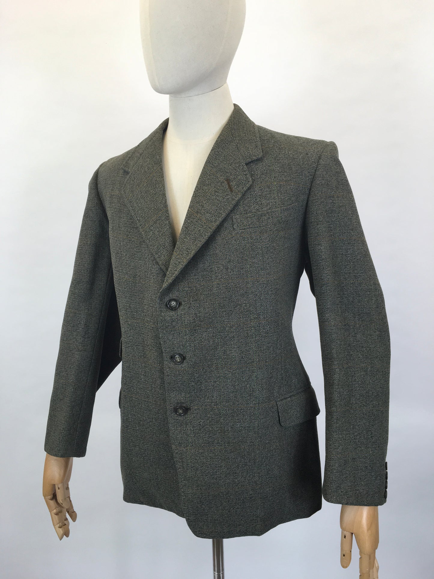 Original Gents ‘ Magee’ Jacket - In Greys, Oranges and Greens