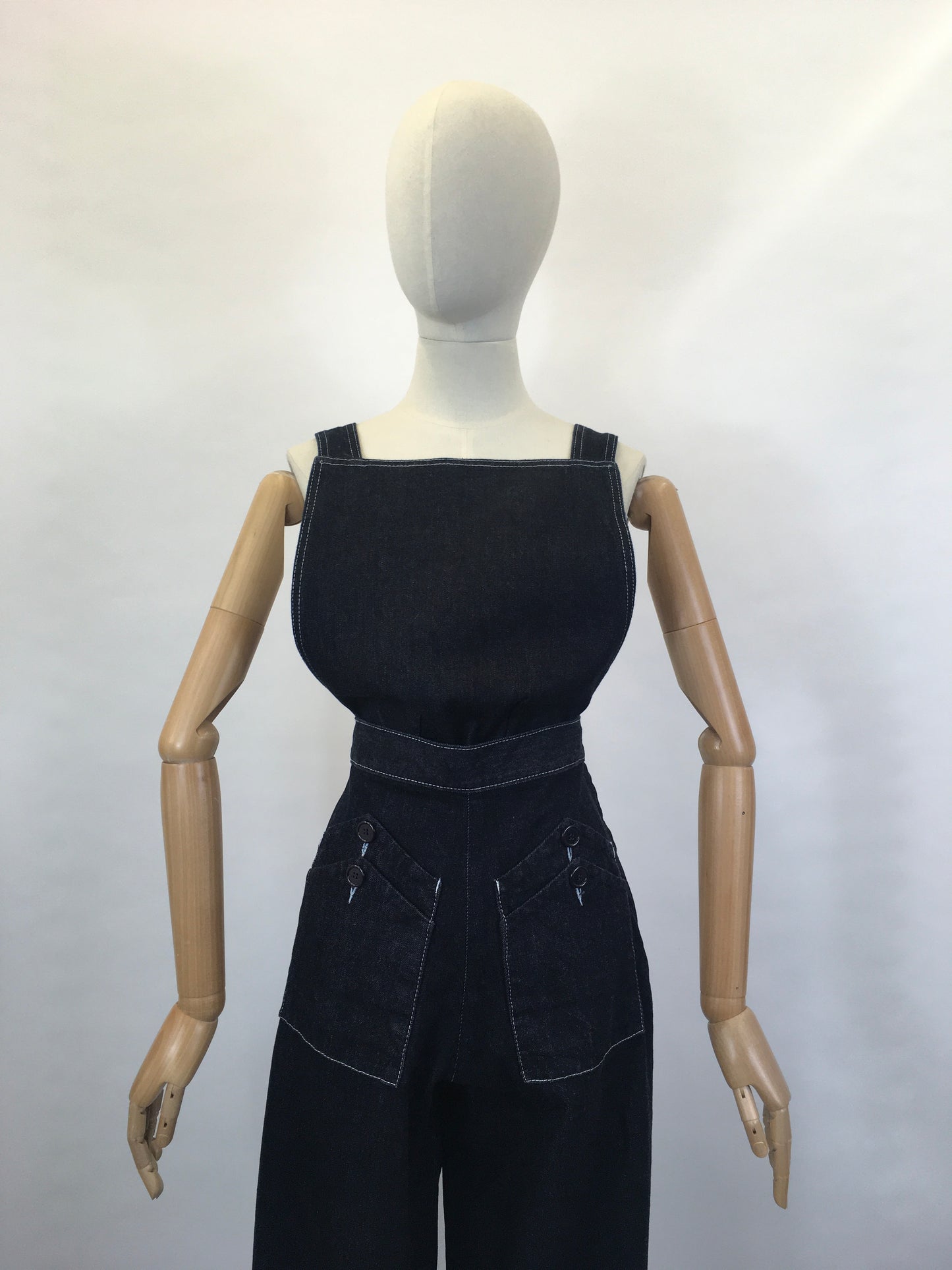 Freddie’s Of Pinewood Home Companion Dungarees - In Indigo
