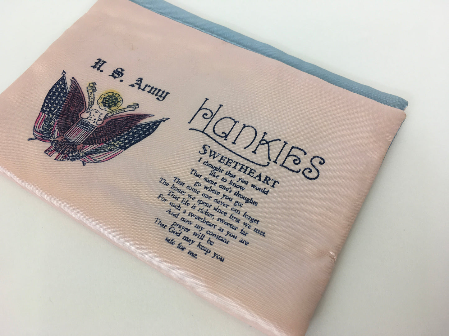 Original 1940’s Sweetheart Hankie Case - A Darling Keepsake Piece For Smalls