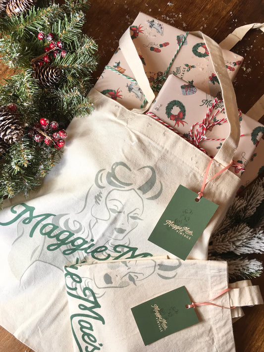 Maggie Maes Vintage Reusable Shopper