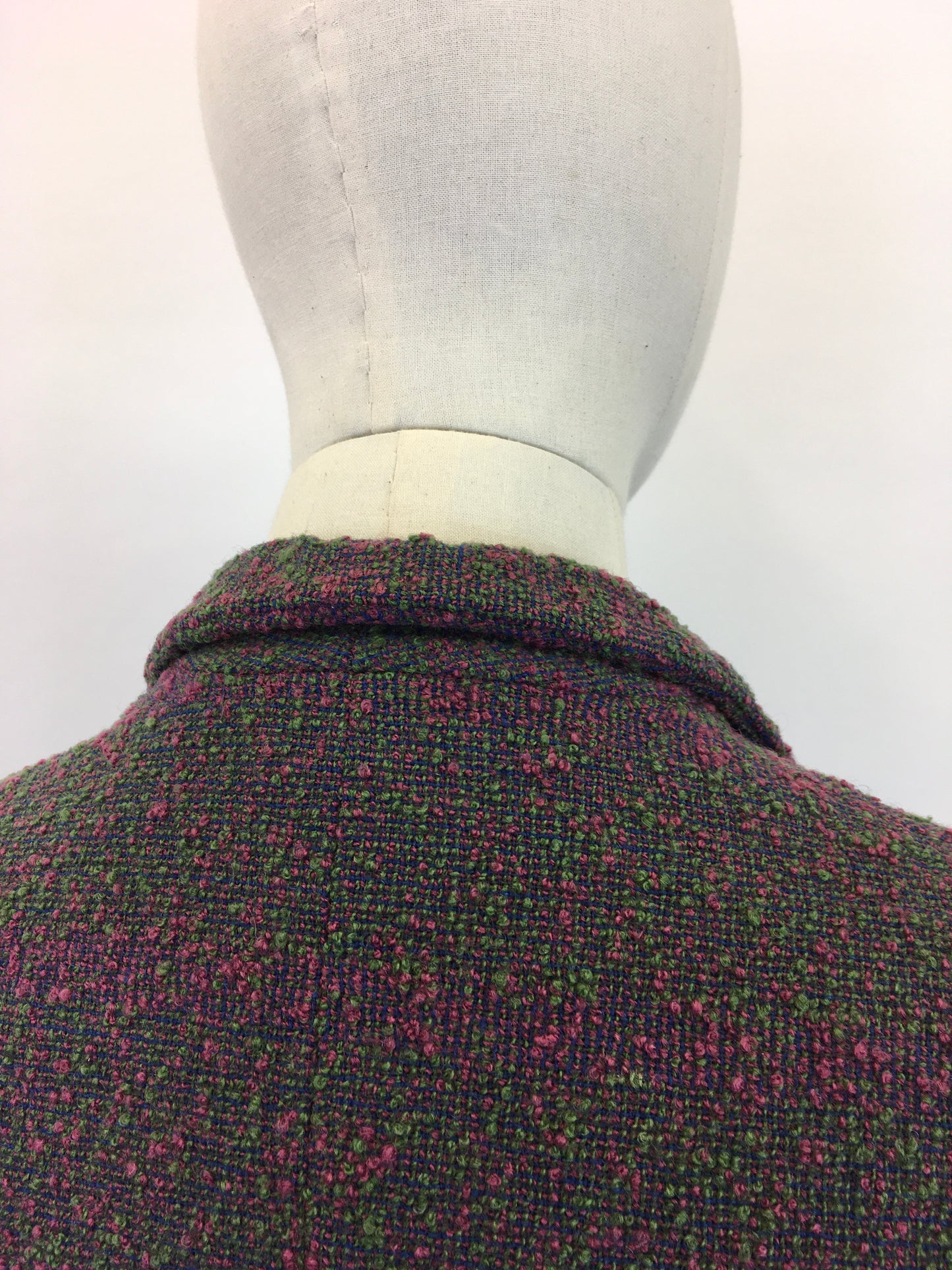 Original 1950's Fabulous Hebe Sports Jacket - In Purples and Greens