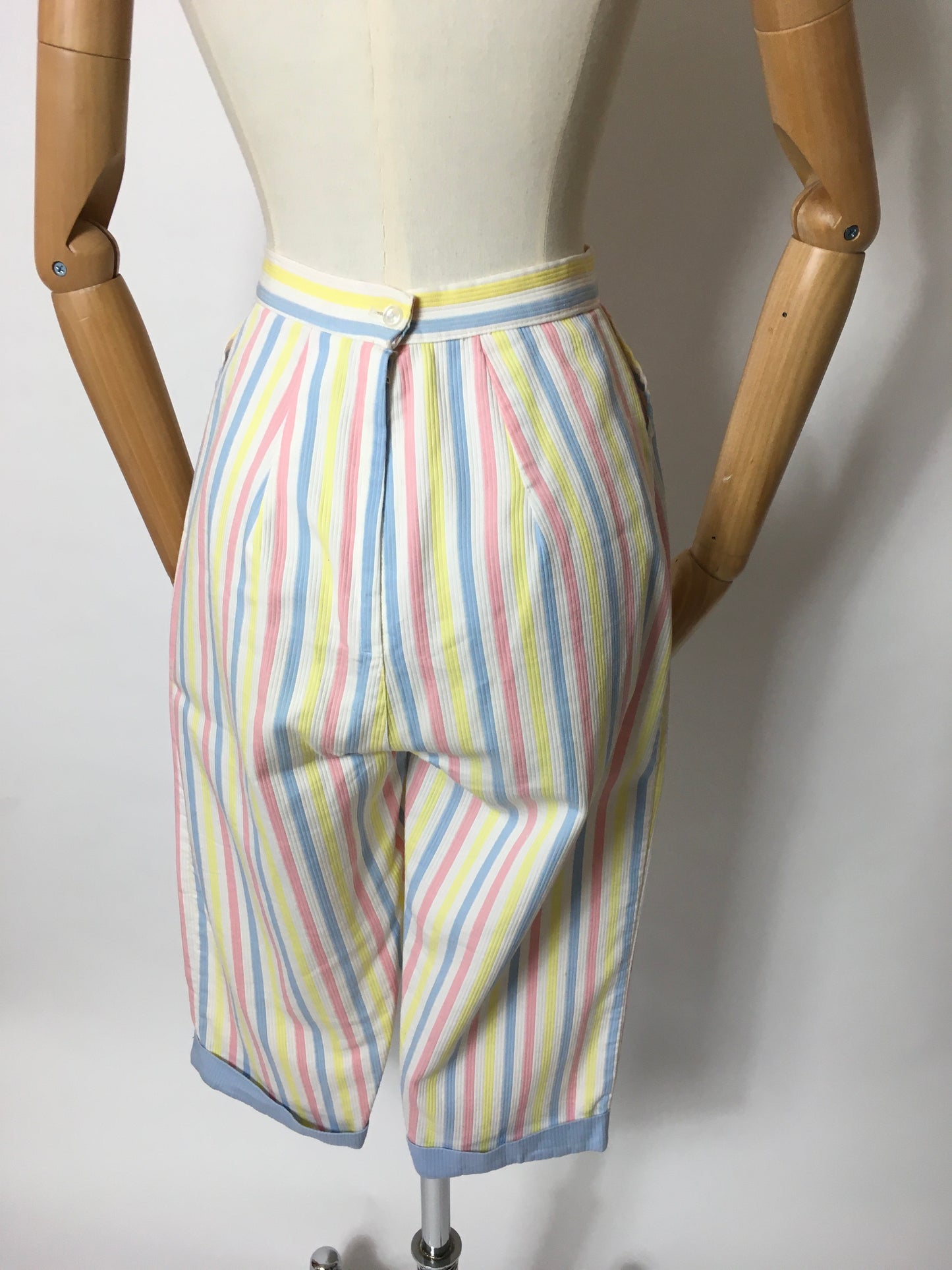 Original 1950s Capri Pants - In a Pastel Colour Pallet Almost Good Enough to Eat