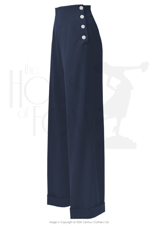 House Of Foxy 1940’s Swing in Navy