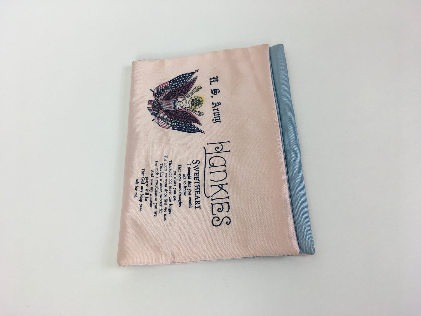 Original 1940’s Sweetheart Hankie Case - A Darling Keepsake Piece For Smalls