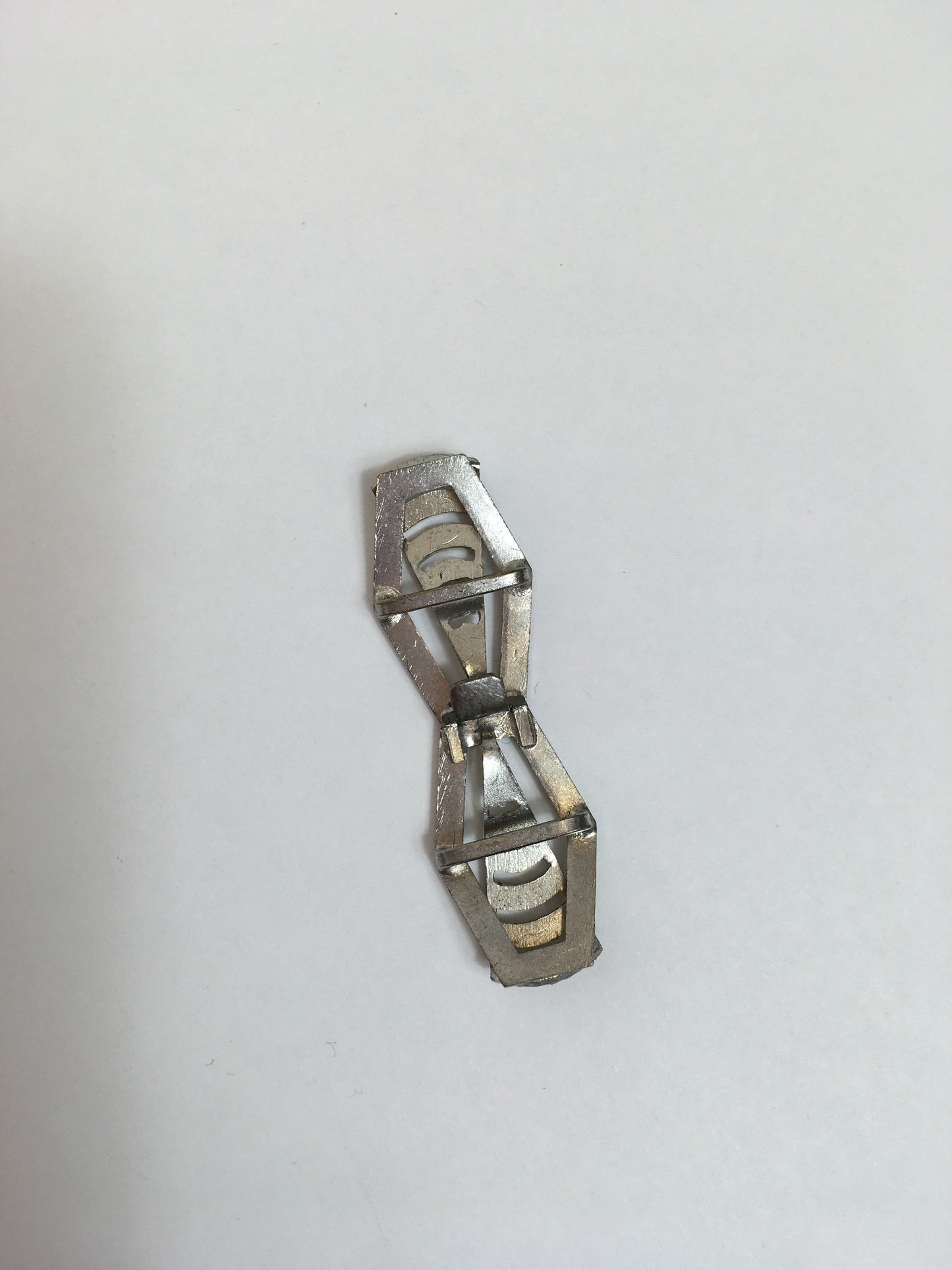 Original 1920's / 1930's Art Deco Evening Buckle - In Sparkling Paste Stones