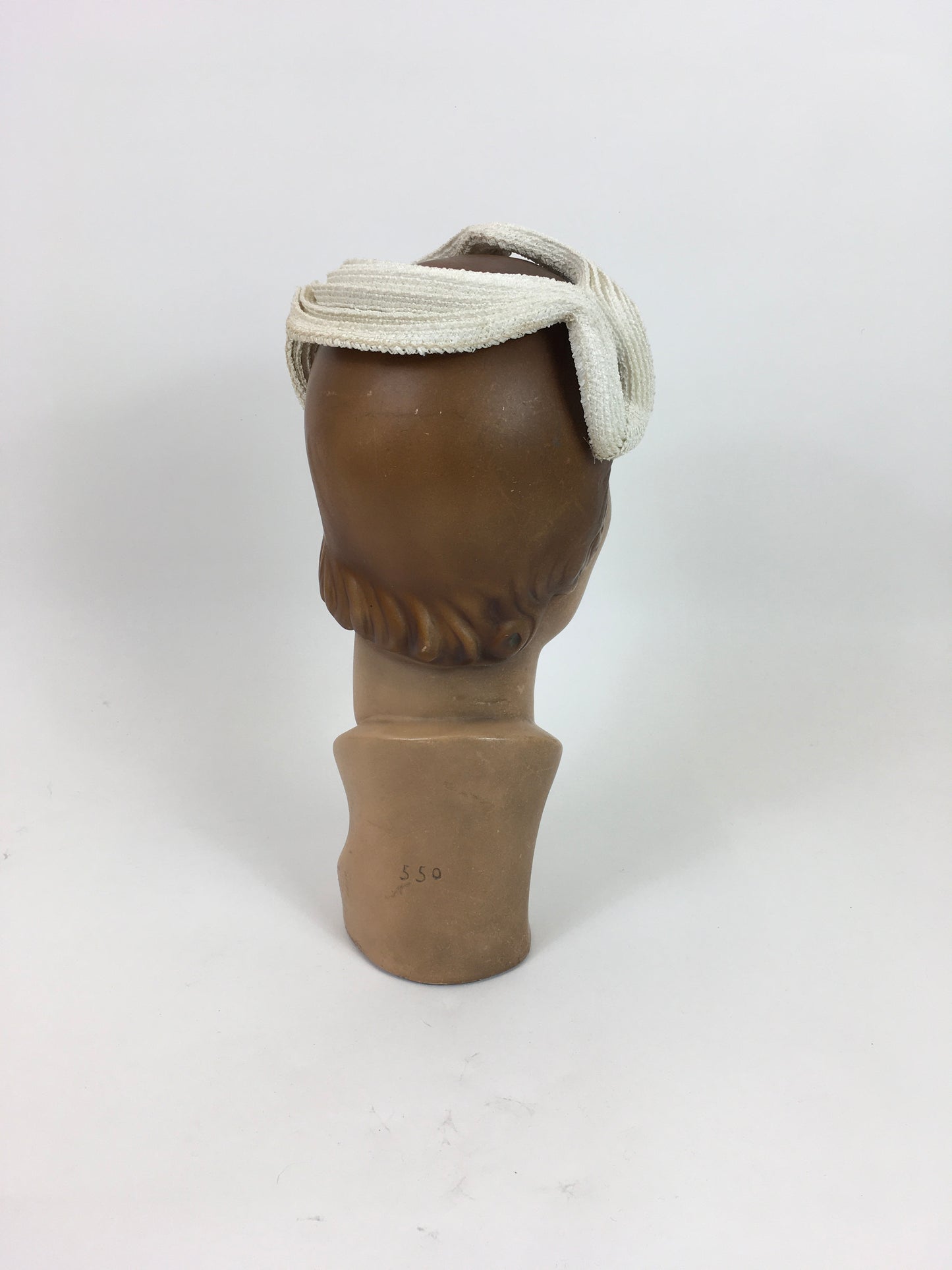 Original 1950’s Darling Ivory Headpiece - ‘ New Look’ Inspired with an Iconic Structure