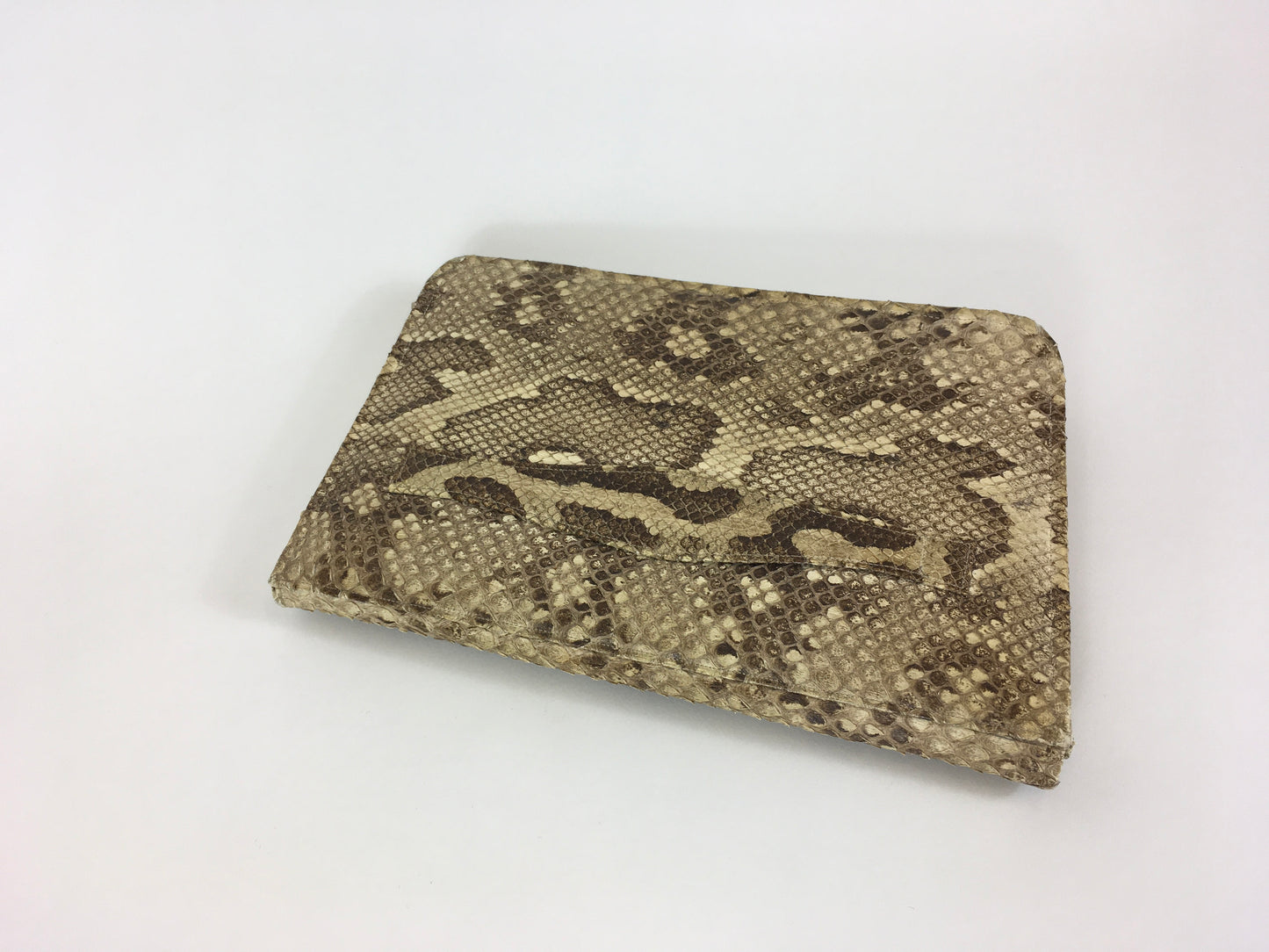 Original 1930’s Fabulous Snakeskin Clutch Handbag - With Beautiful Detailing