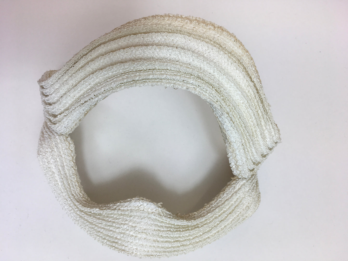 Original 1950’s Darling Ivory Headpiece - ‘ New Look’ Inspired with an Iconic Structure