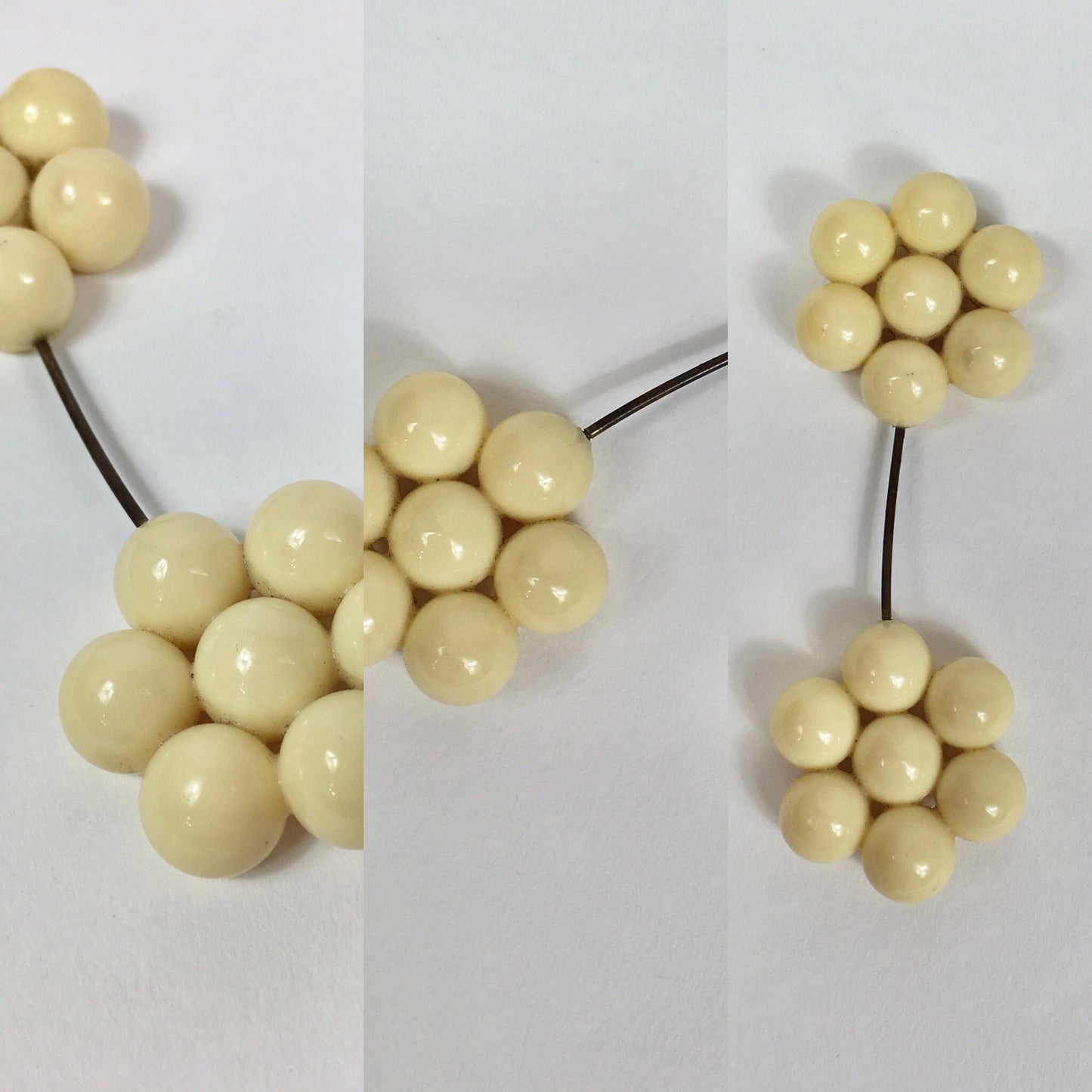 Original 1930’s Cream Hat Flash - In A Beautiful Shaped Design