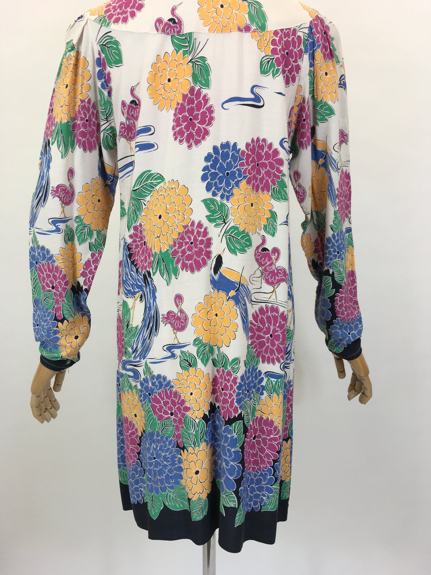 Original 1940’s SENSATIONAL Smock - With Amazing Print in Bold Bright Colours