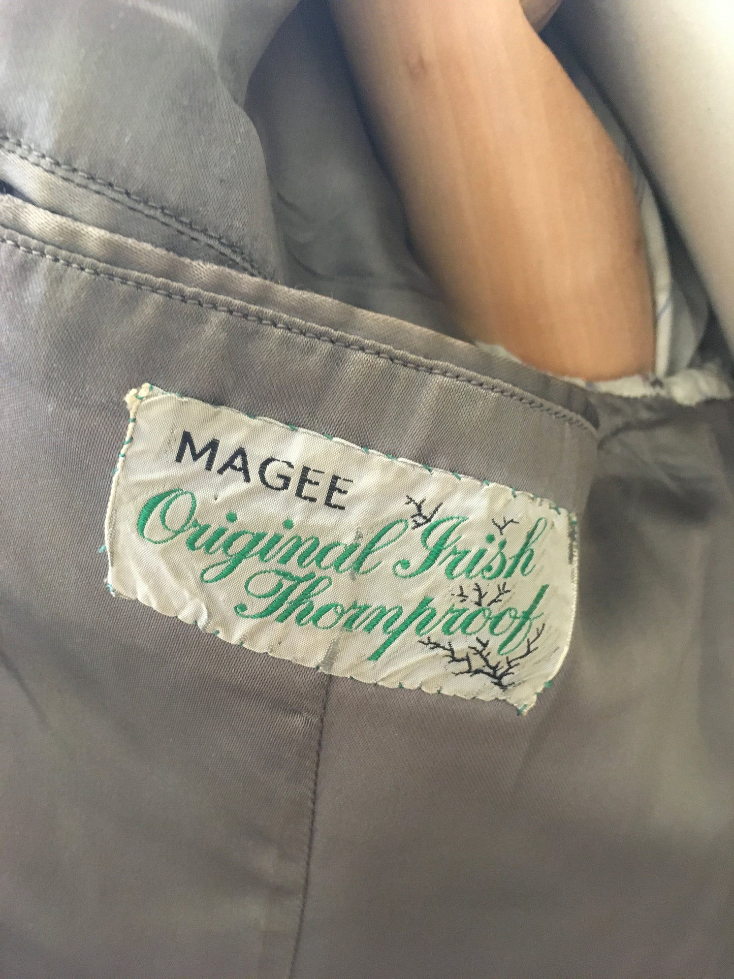 Original Gents ‘ Magee’ Jacket - In Greys, Oranges and Greens