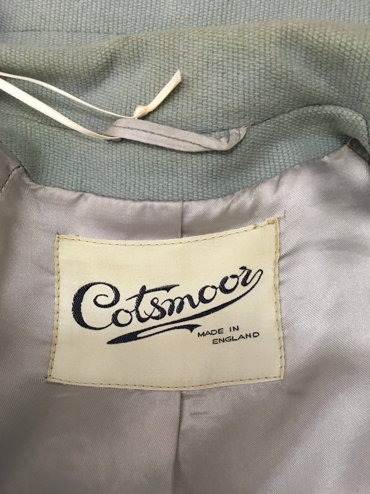 Original 1950’s Darling Pale Blue Swing Coat - With A Classic Easy to Wear 50’s Silhouette