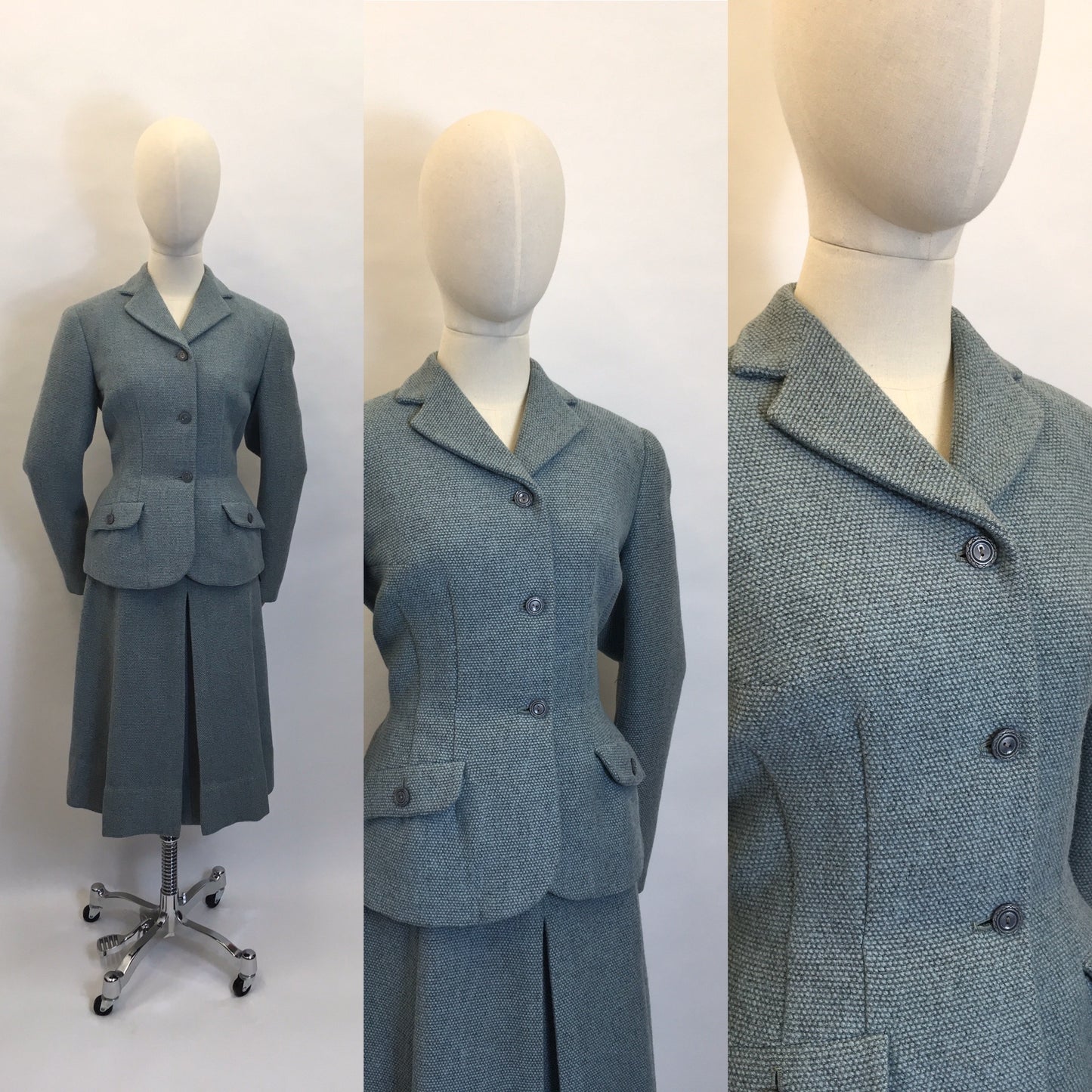 Original 1940’s ‘ Hebe Sports Suit’ - In a Timeless & Classic Powder Blue
