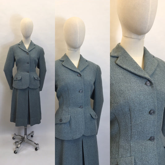 Original 1940’s ‘ Hebe Sports Suit’ - In a Timeless & Classic Powder Blue