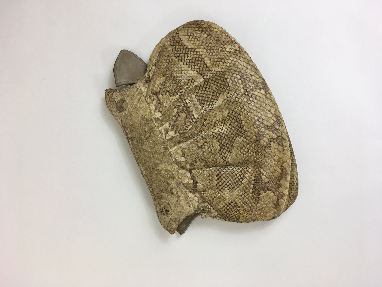 Original 1930’s Beautiful Skin Clutch Handbag - In A Fabulous Deco Shape