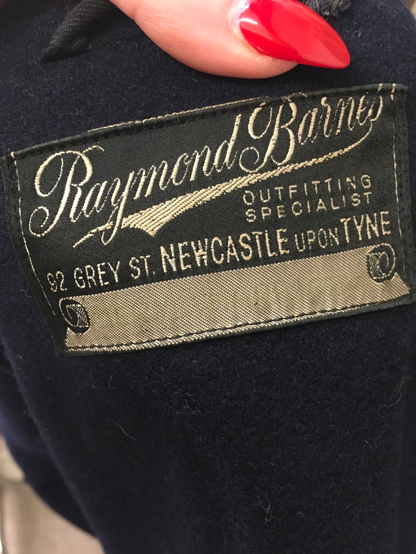 Original School Blazer by ‘ Raymond Barnes’ - Finished With A Braided Trim