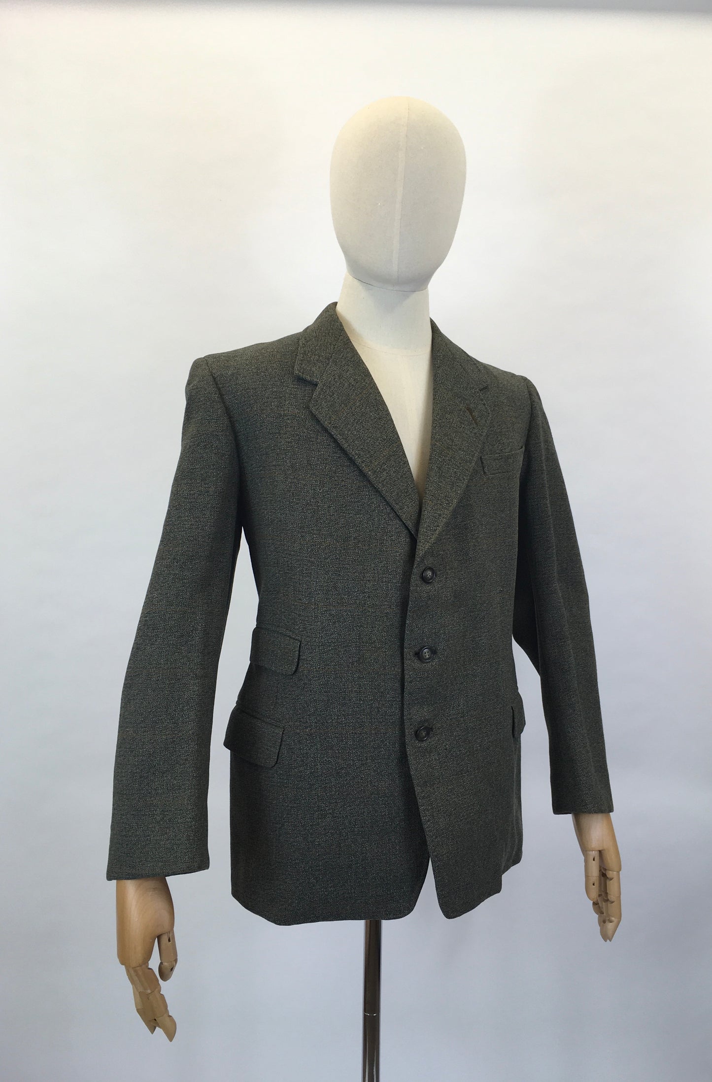 Original Gents ‘ Magee’ Jacket - In Greys, Oranges and Greens