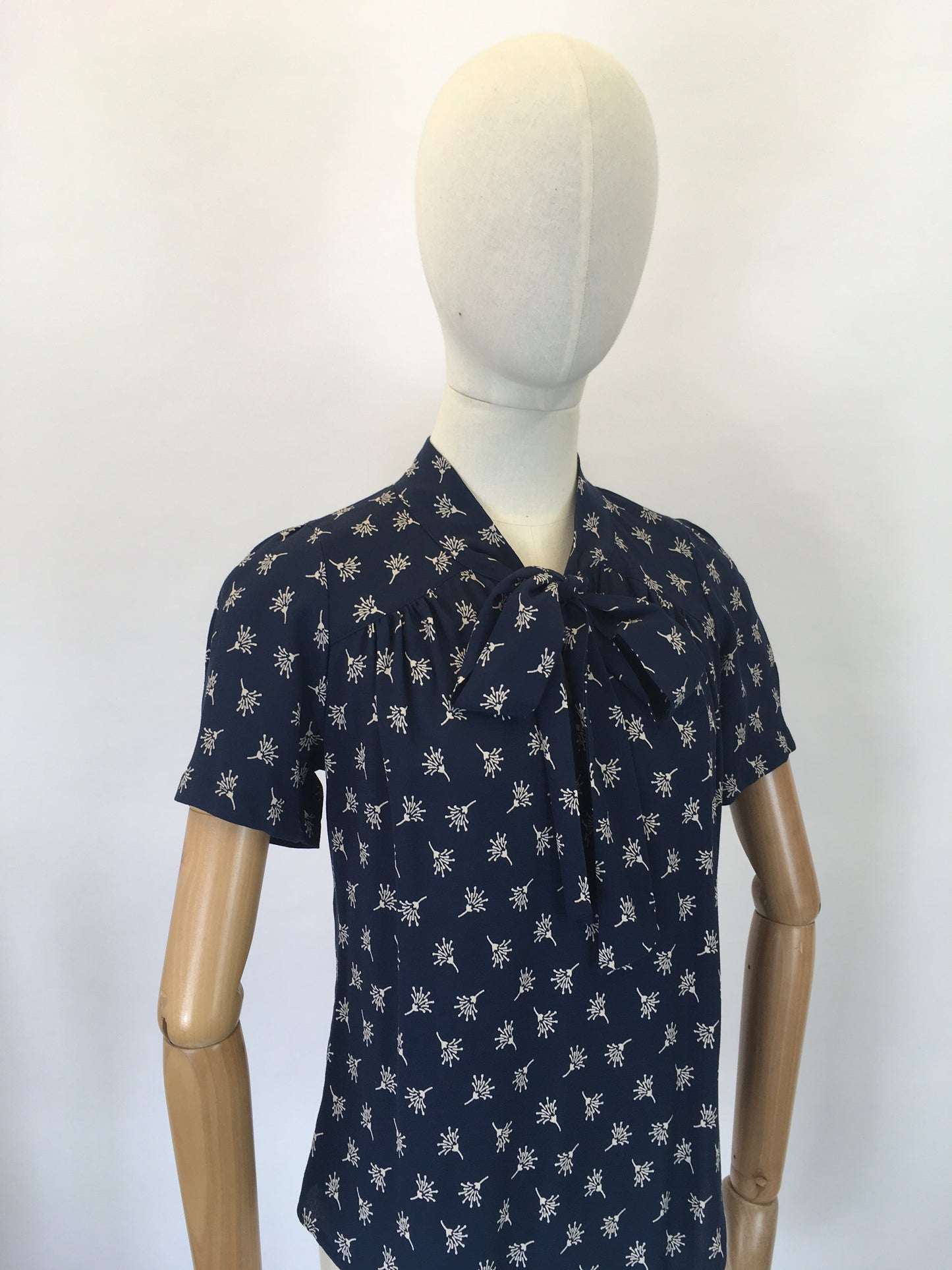 House of Foxy 1930’s Beau Blouse in Wish